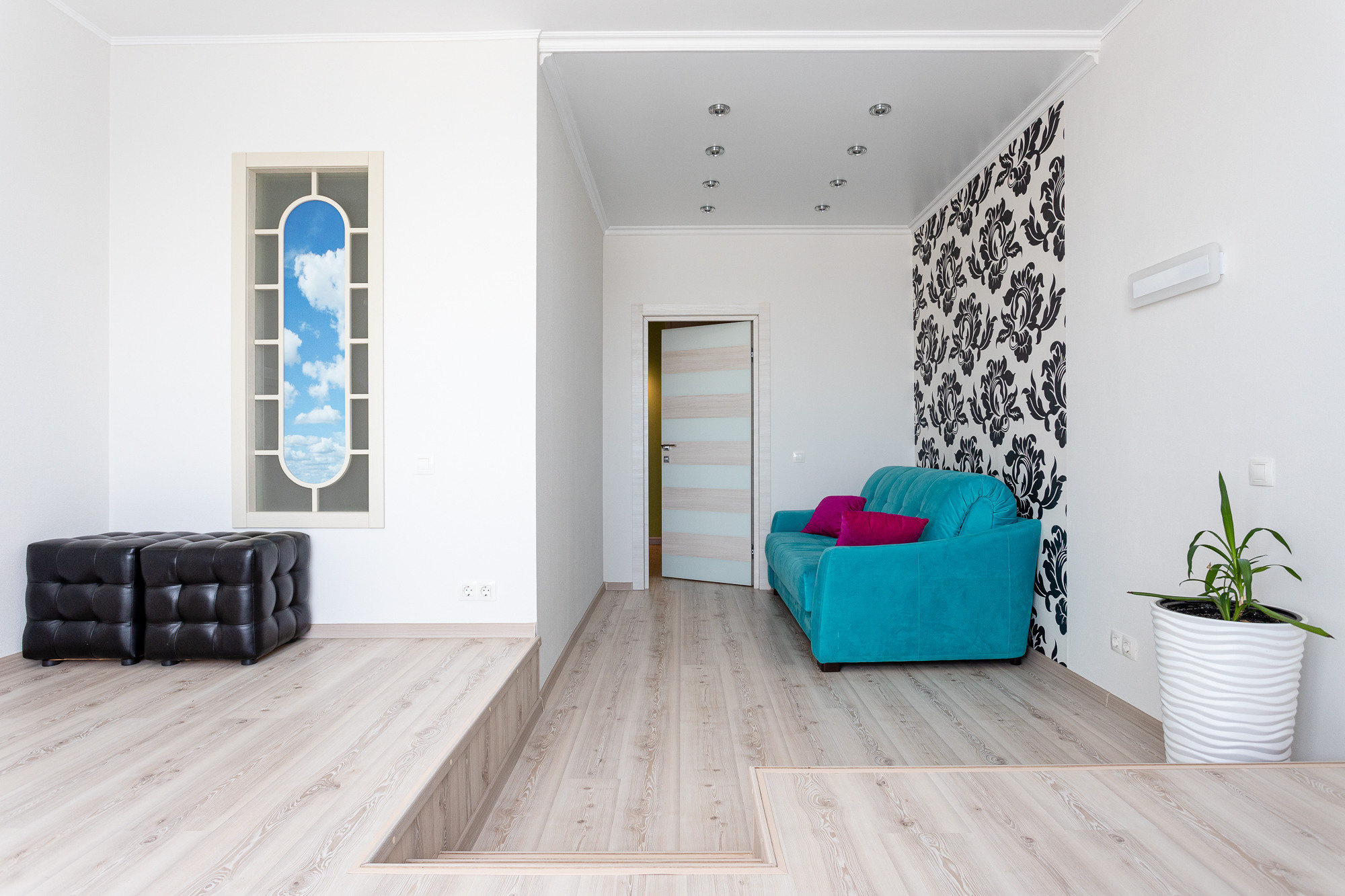 Фотосъёмка двухуровневой квартиры на продажу. Интерьерный фотограф в Красноярске Дмитрий Куценко