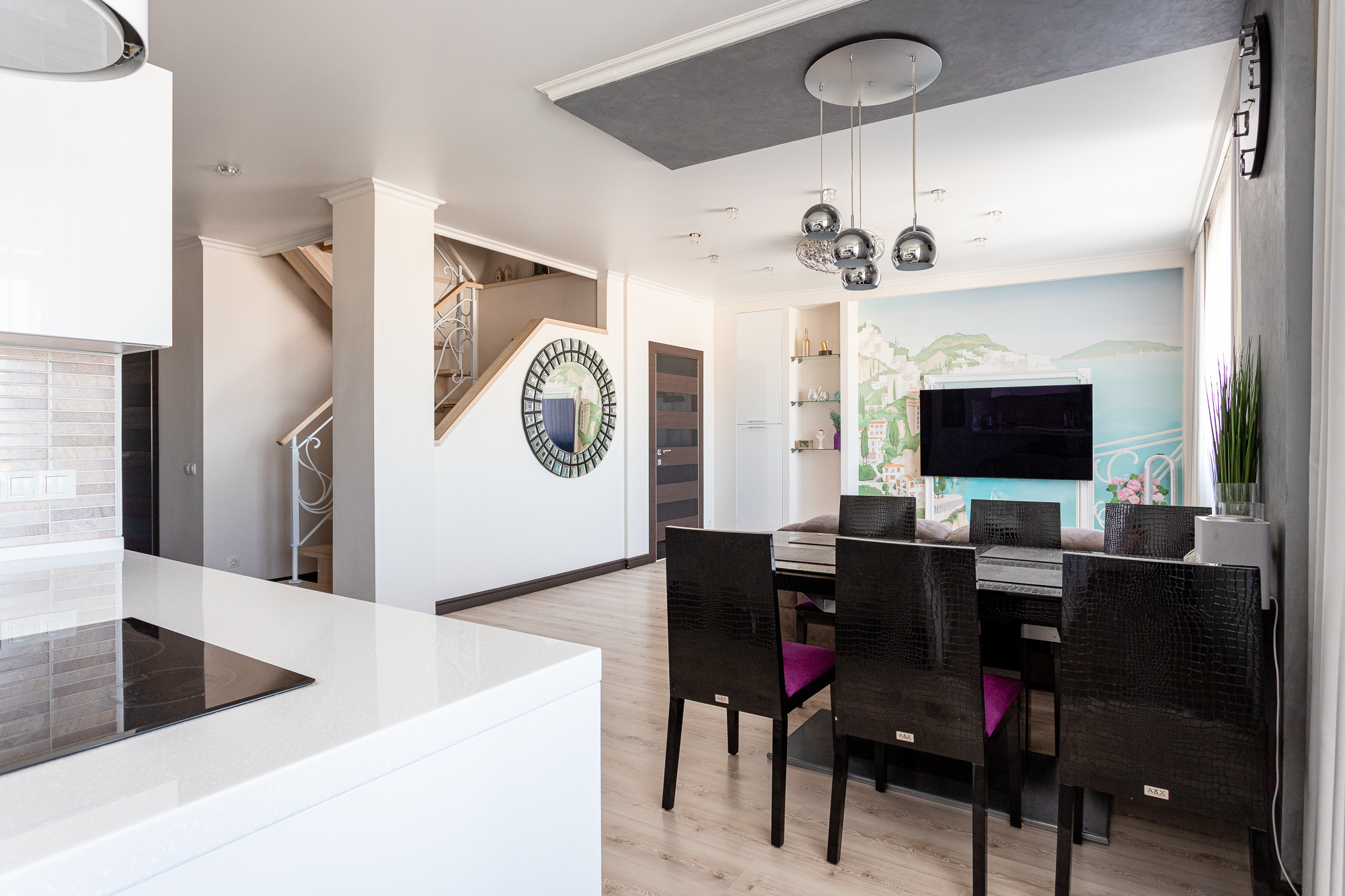 Фотосъёмка двухуровневой квартиры на продажу. Интерьерный фотограф в Красноярске Дмитрий Куценко