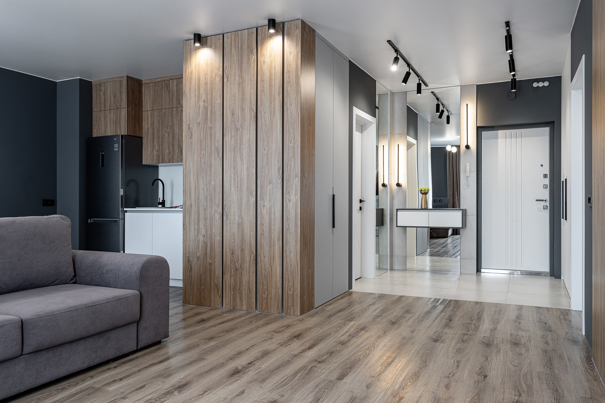 Фотосъёмка квартиры ЖК Притяжение. Интерьерный фотограф в Красноярске Дмитрий Куценко