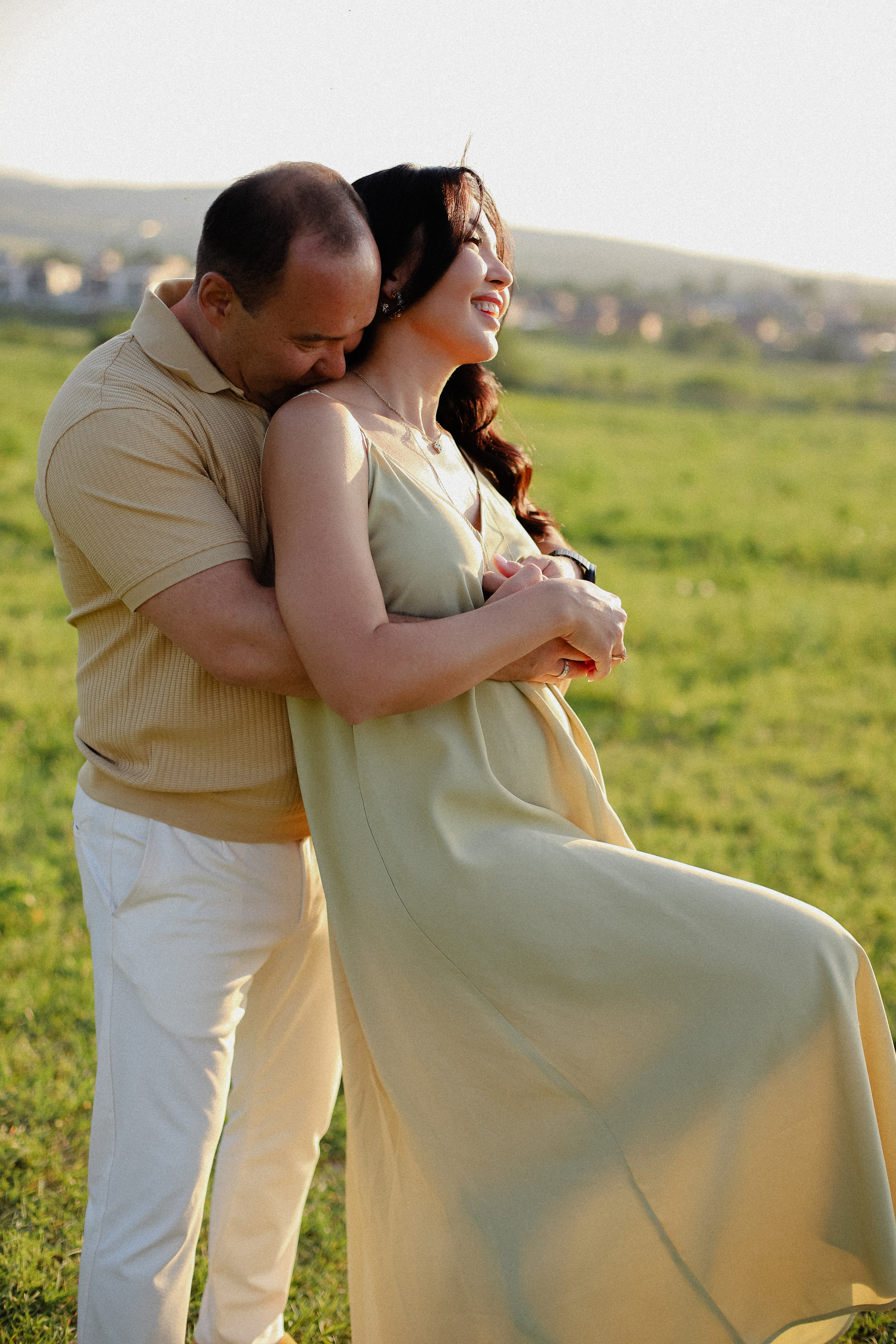 Поле на закате. Фотограф в Алматы и Москве Даша Пушкина