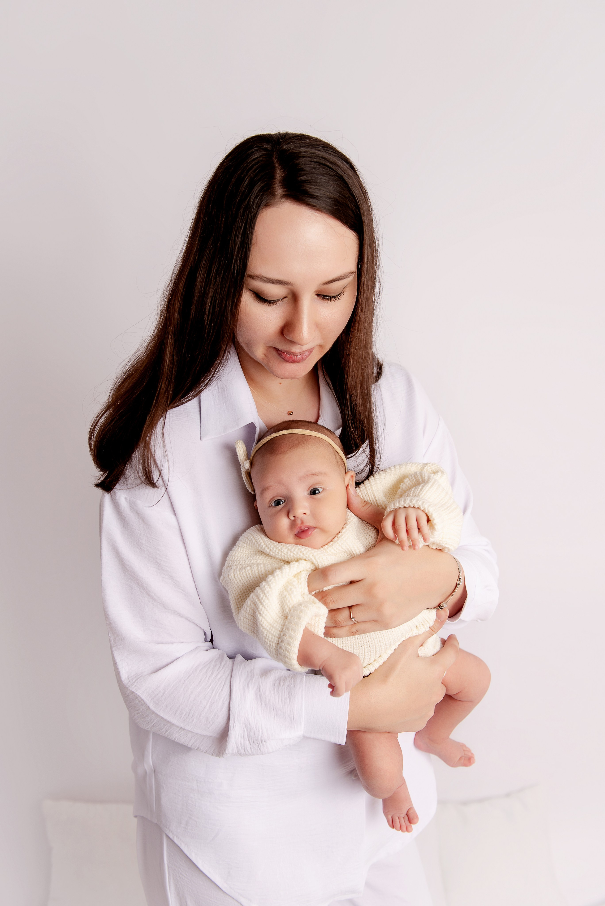 Майя 1,5 месяца. Детский фотограф в Долгопрудном и Москве