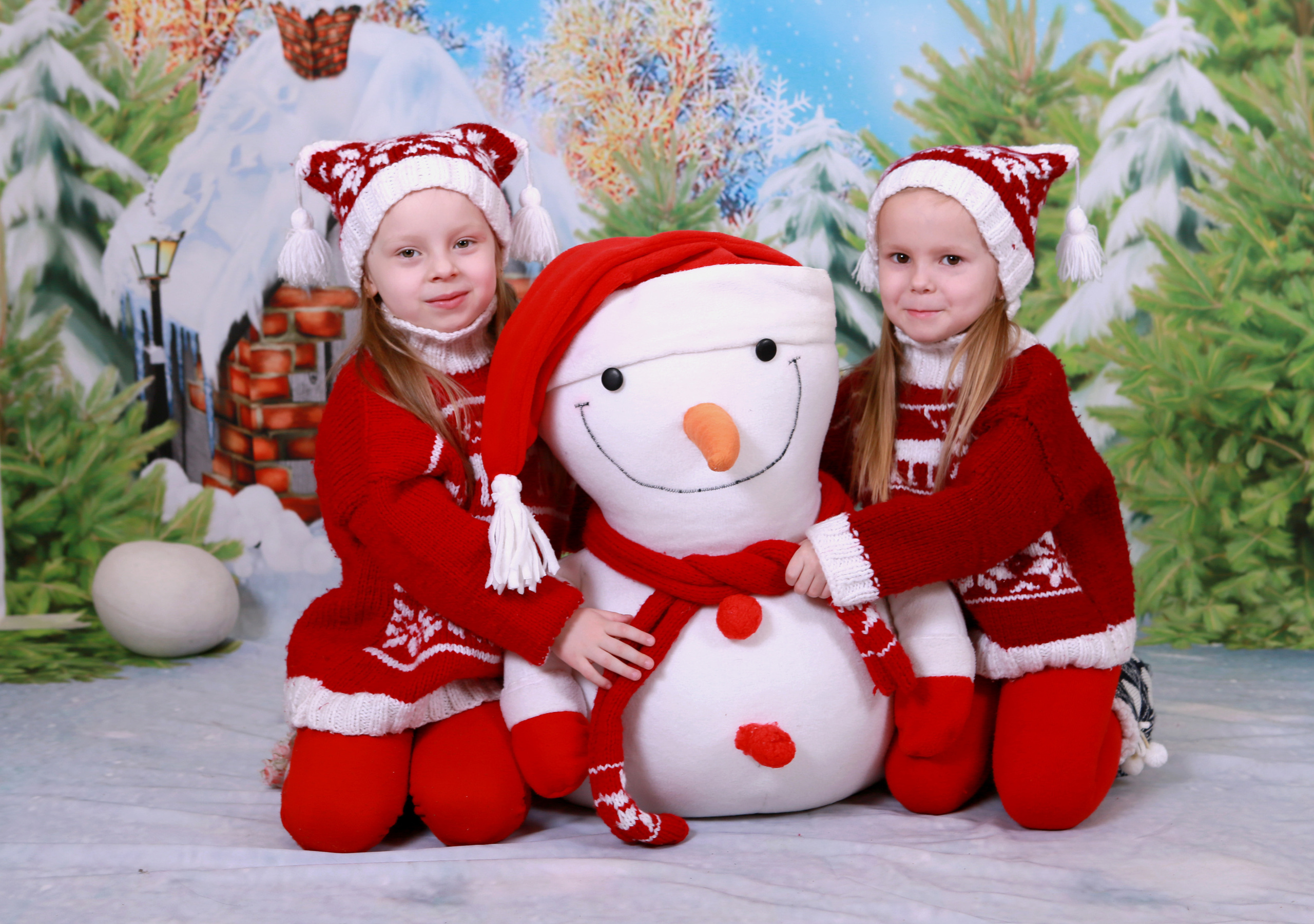 Мой Снеговик. Студия детской и семейной фотографии 12кадров