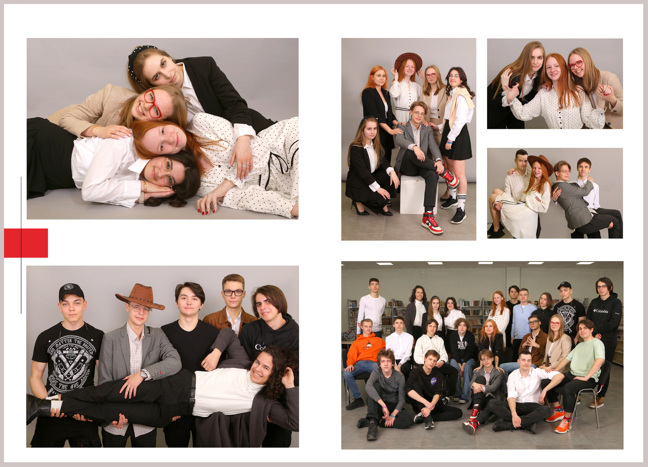 Альбом Школа 20×30 5 разворотов. Студия детской и семейной фотографии 12кадров