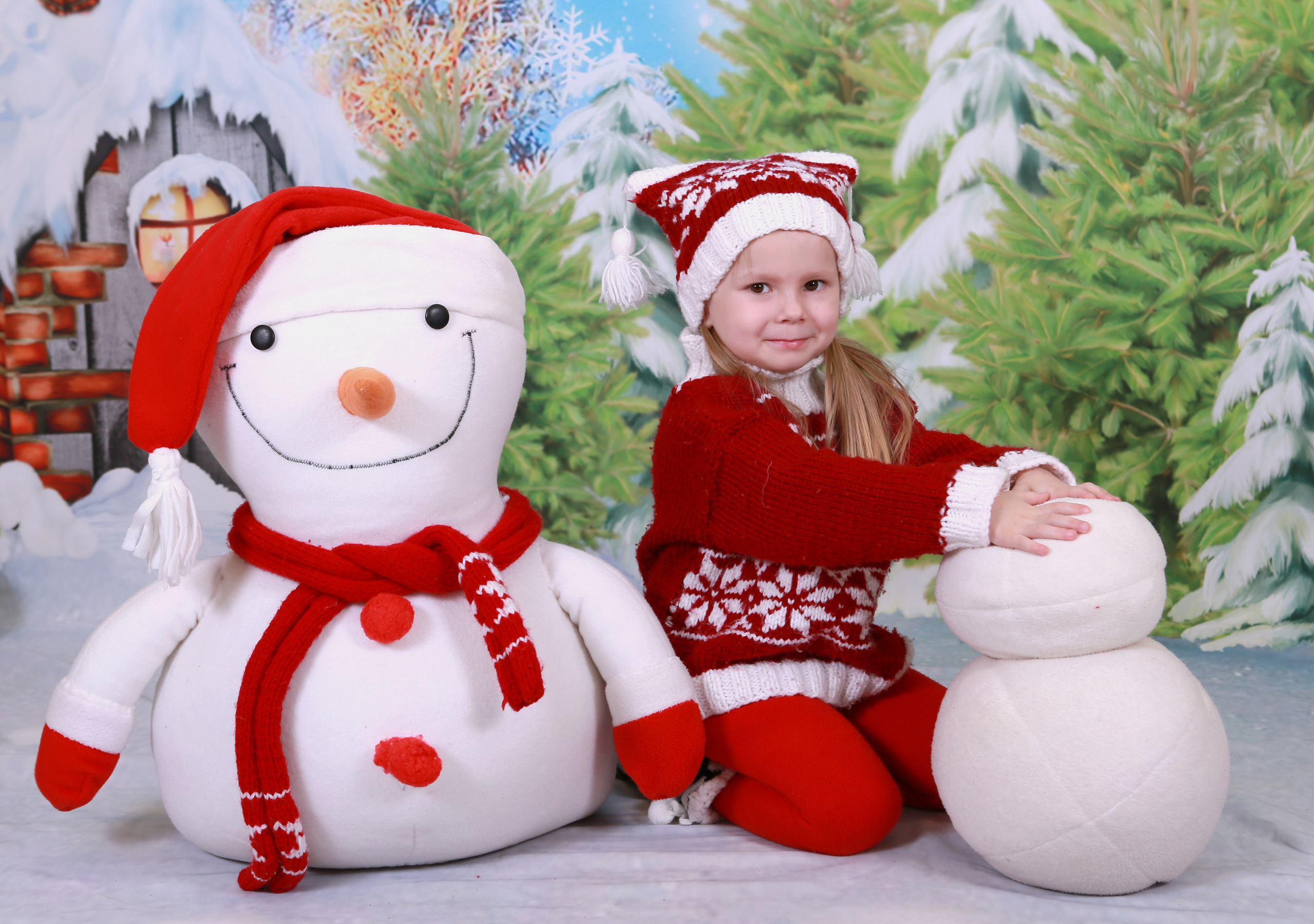 Мой Снеговик. Студия детской и семейной фотографии 12кадров