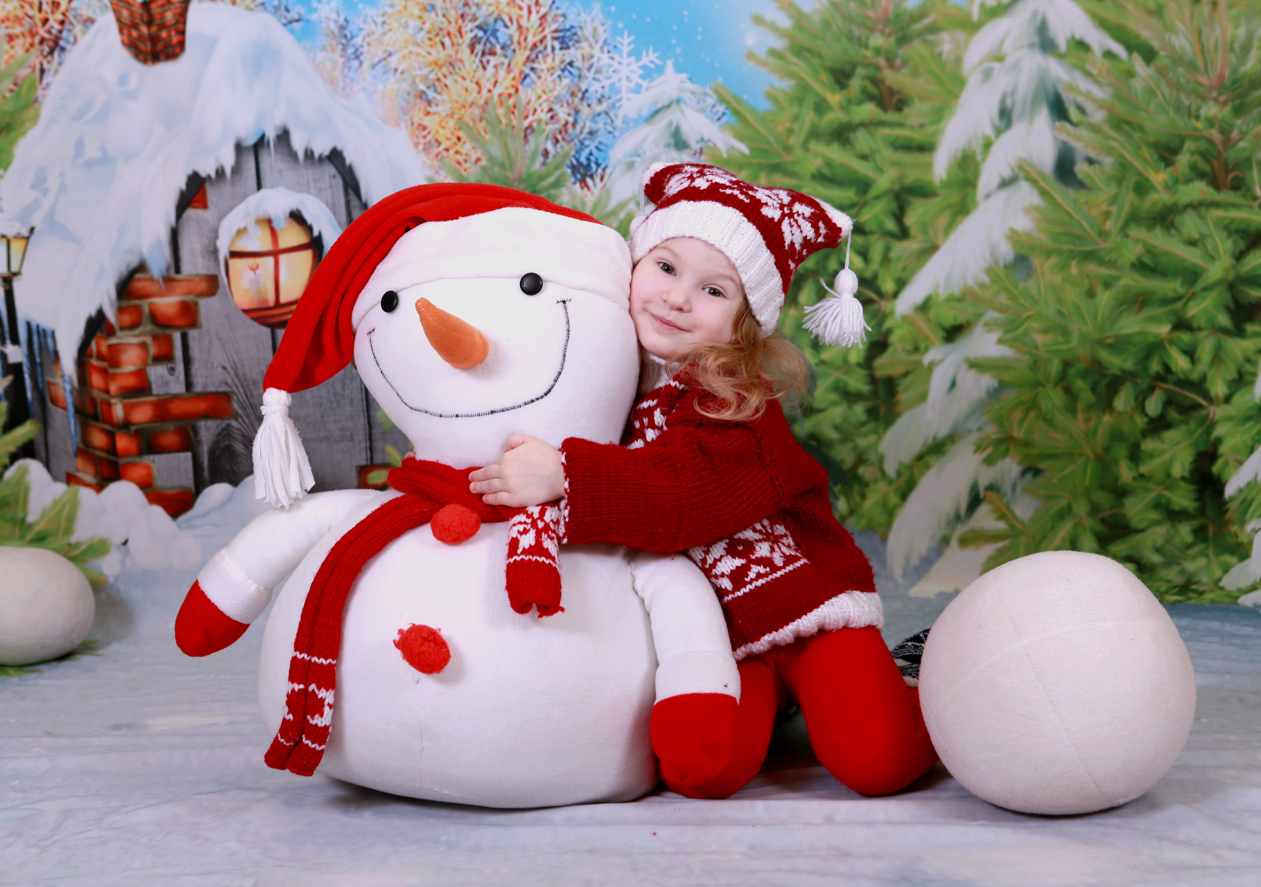 Мой Снеговик. Студия детской и семейной фотографии 12кадров