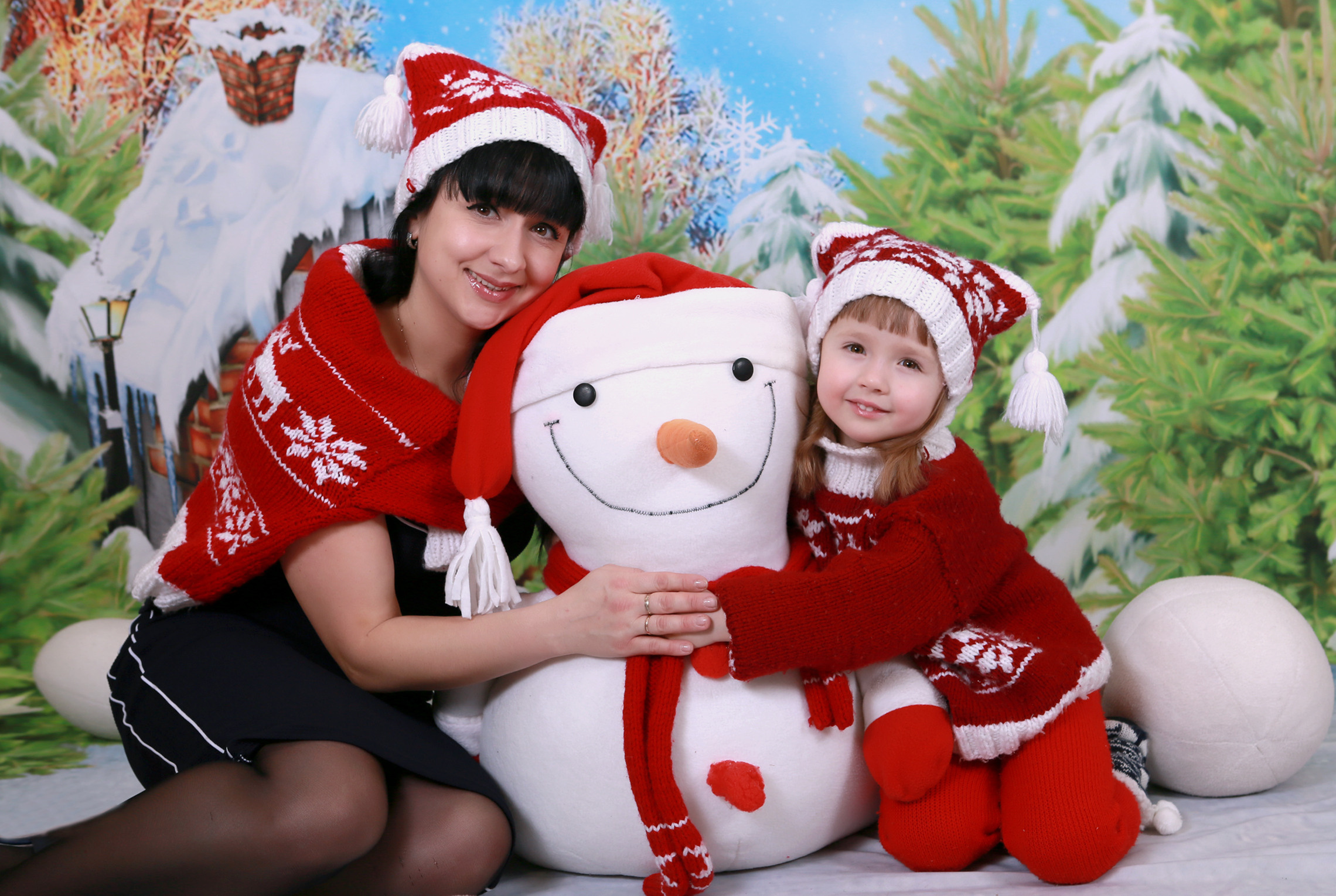 Мой Снеговик. Студия детской и семейной фотографии 12кадров