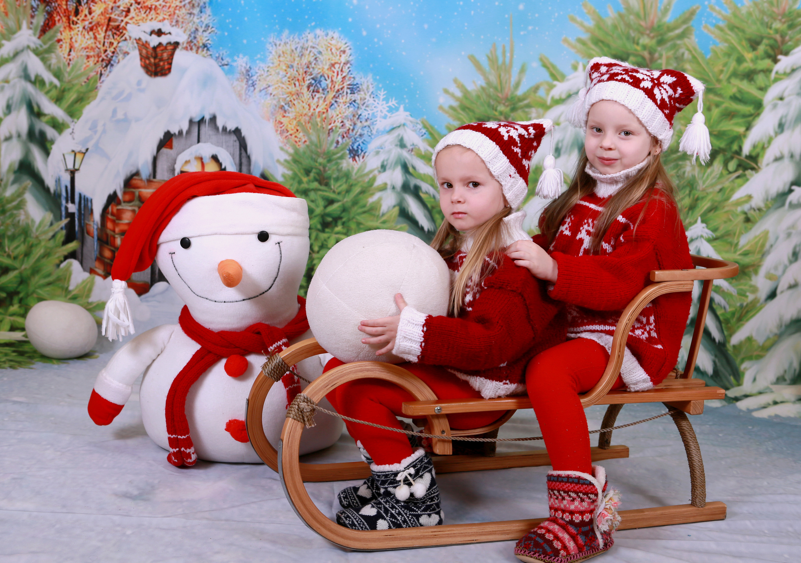 Мой Снеговик. Студия детской и семейной фотографии 12кадров