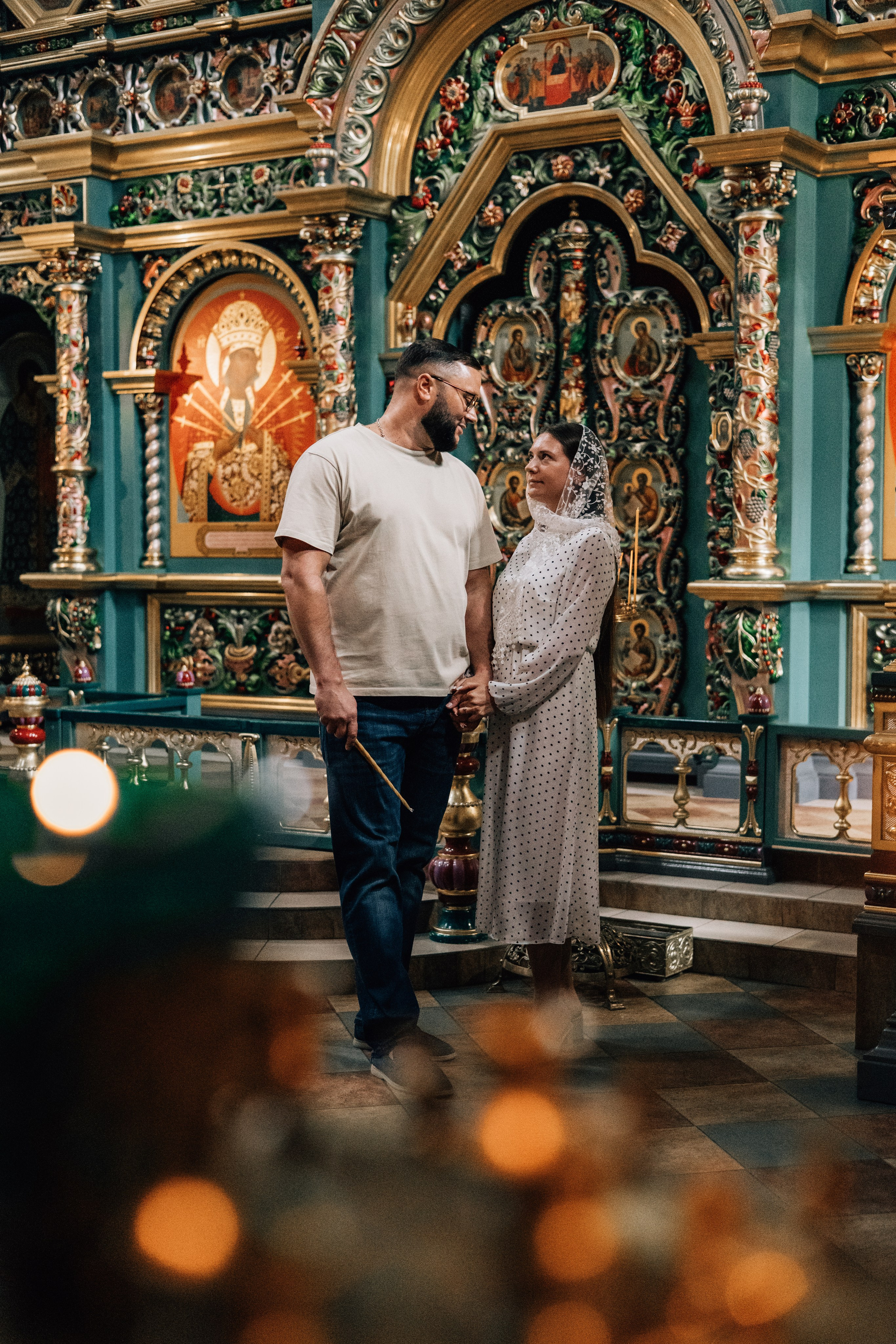 Съёмки в Храме