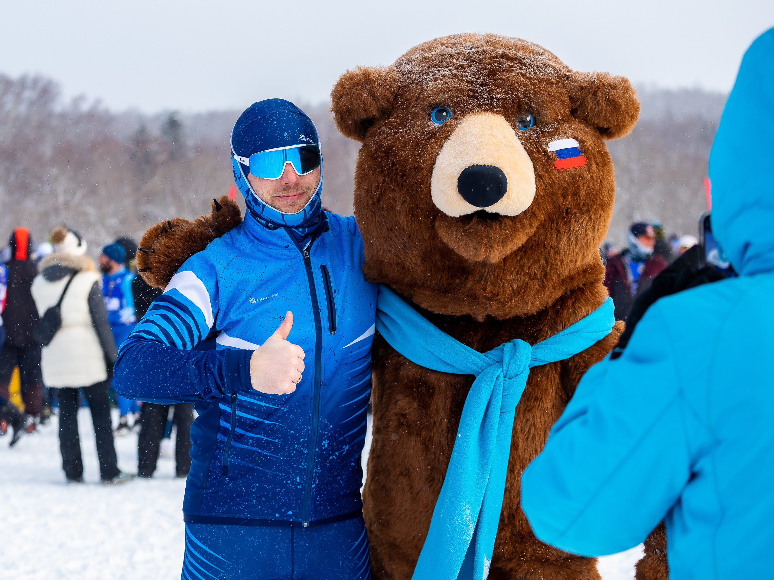 25 лыжный марафон им. Фархутдинова. Инга Кузьминская ТОП-фотограф г. Корсаков