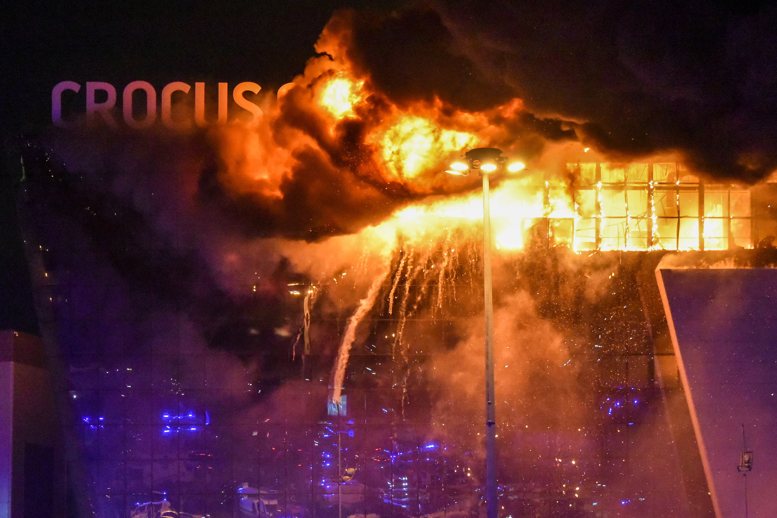 Россия. Москва. Теракт в «Крокус Сити Холле». 2024 г.