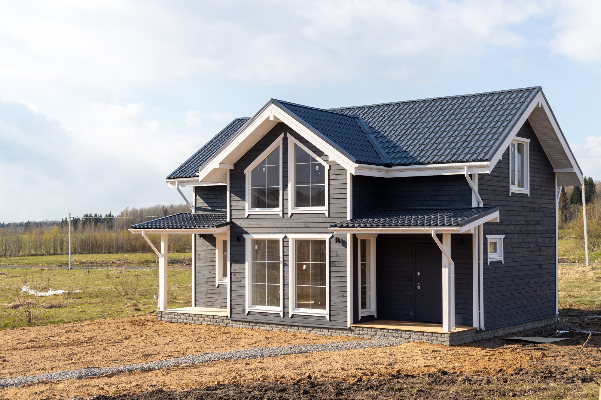 Дом в Осельках. Полина Носкова интерьерный фотограф