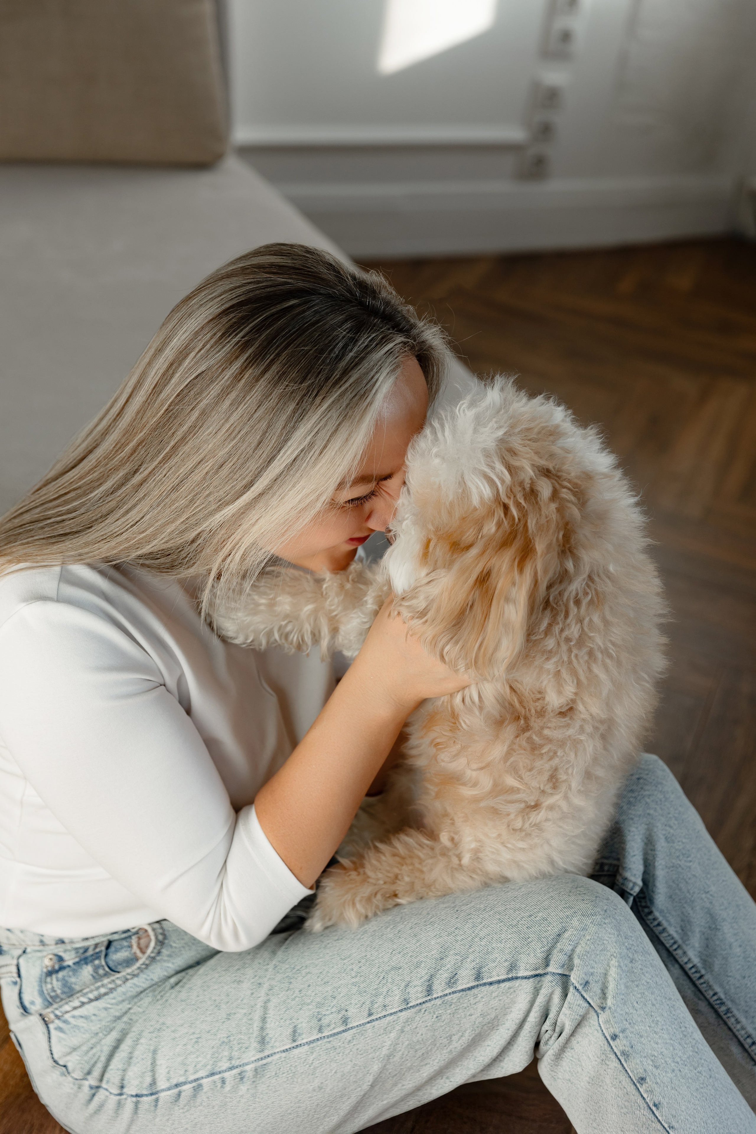 Виктория и Буся. Семейный фотограф в Москве Вера Гук
