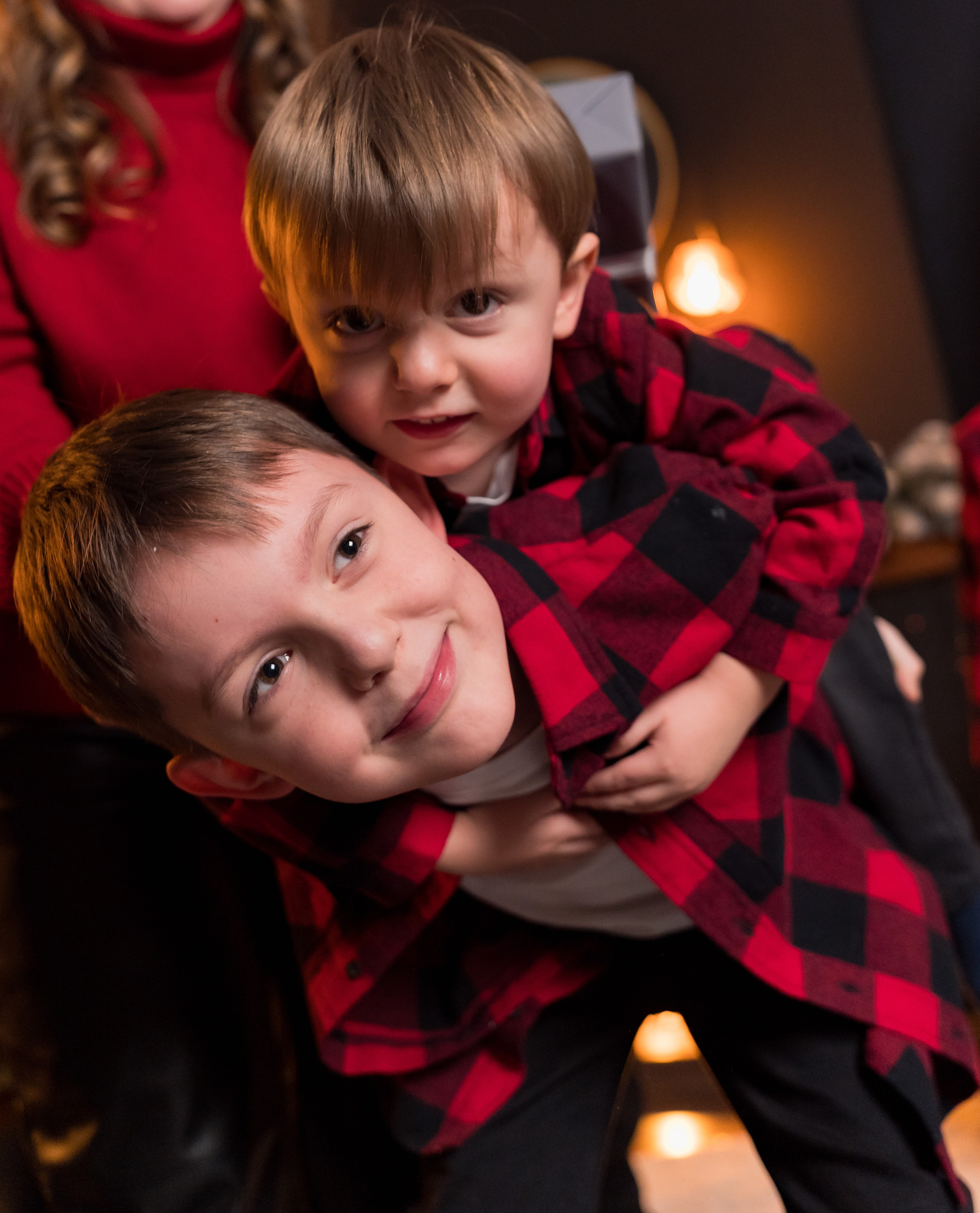 Семейная Новогодняя Фотосессия в Студии Веранда. Свадебный и семейный фотограф в Омске Белозерова Александра