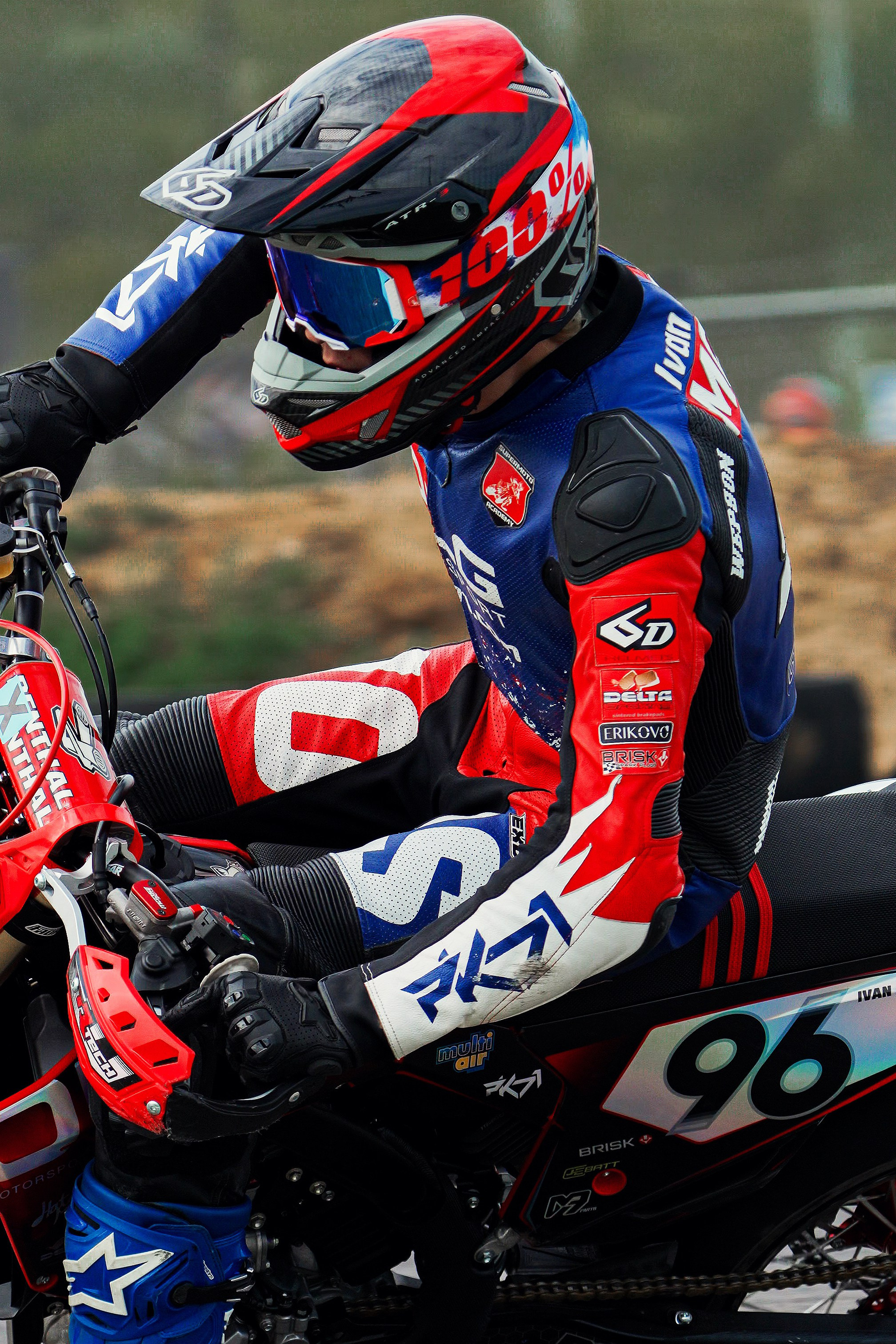 Supermoto. Фотограф Светлана Усова