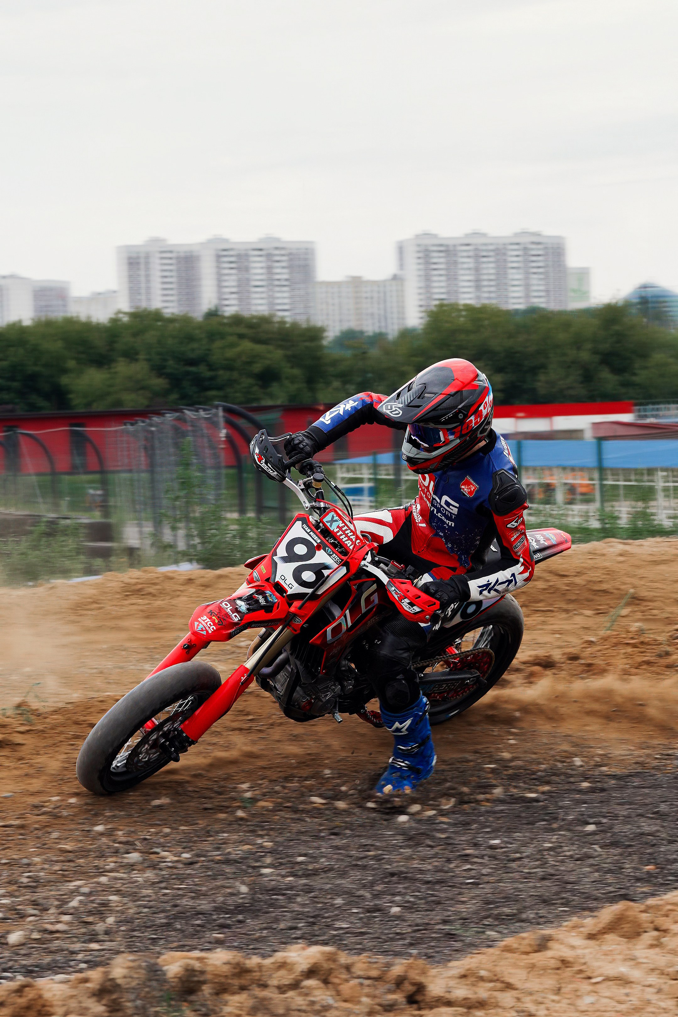 Supermoto. Фотограф Светлана Усова