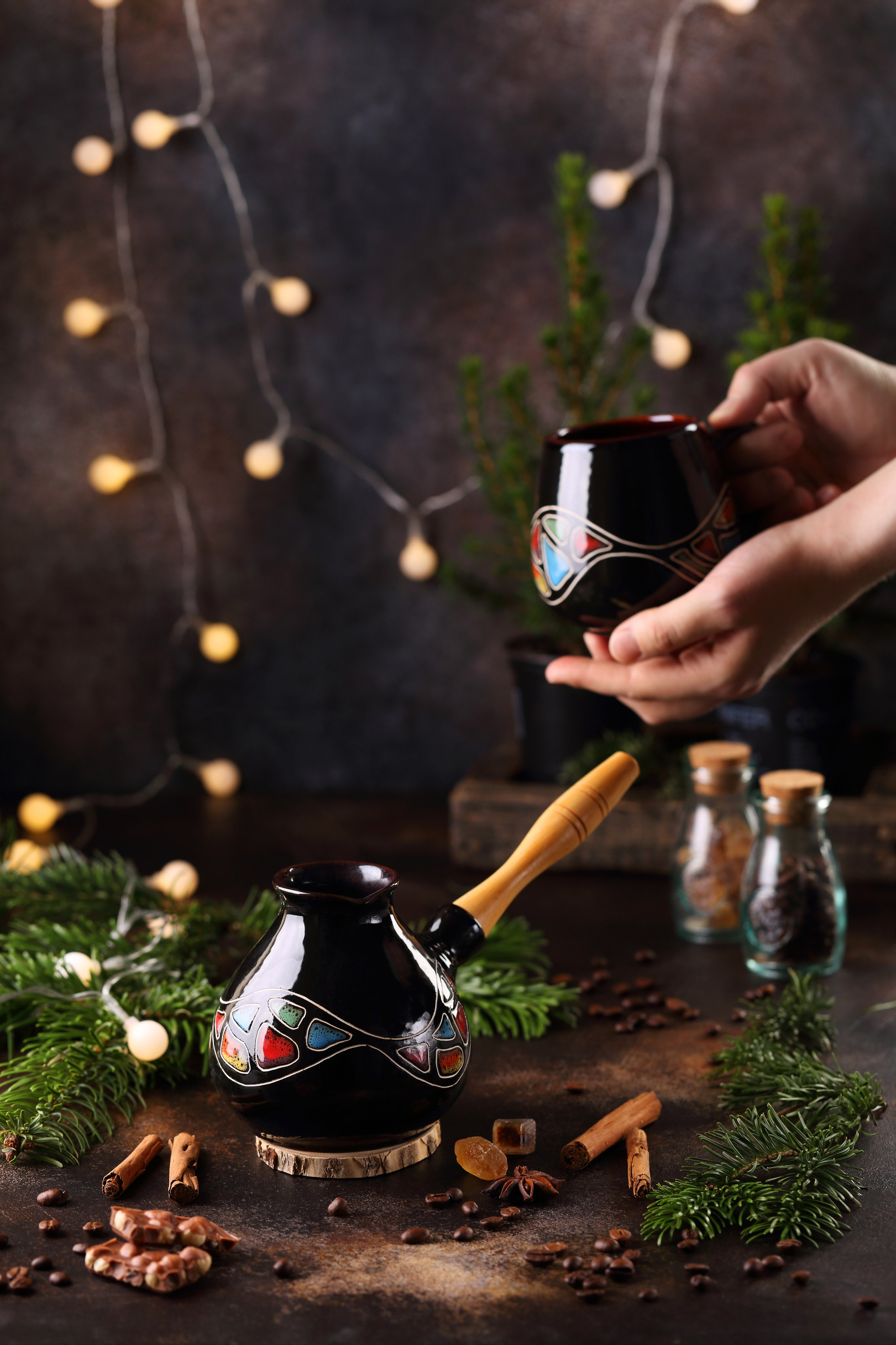 Посуда для чая и кофе. Фуд-фотограф Оксана Голева