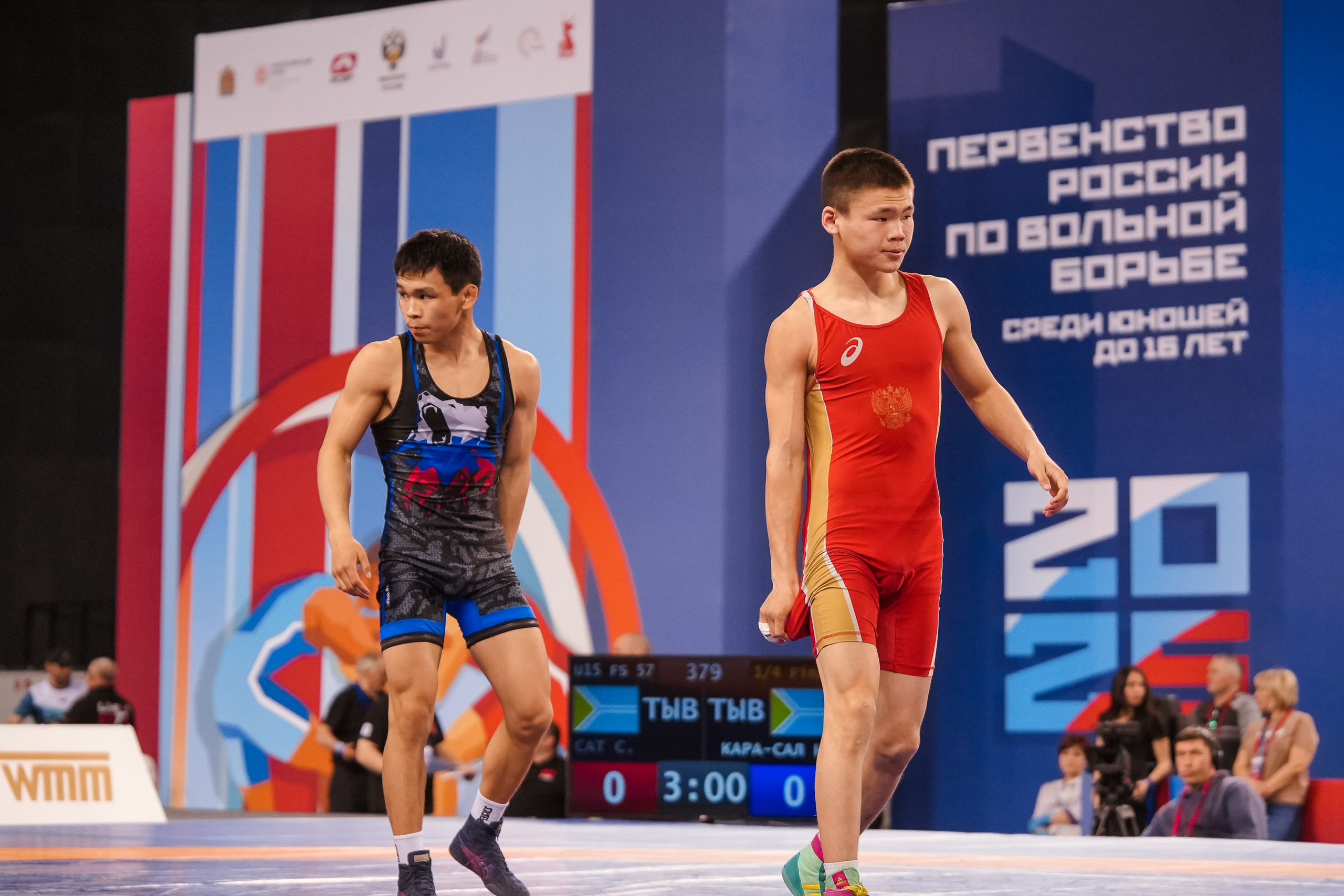 Первенство России по вольной борьбе среди юношей до 16 лет. Красноярск 2025. Фотограф Анна Герман. Красноярск