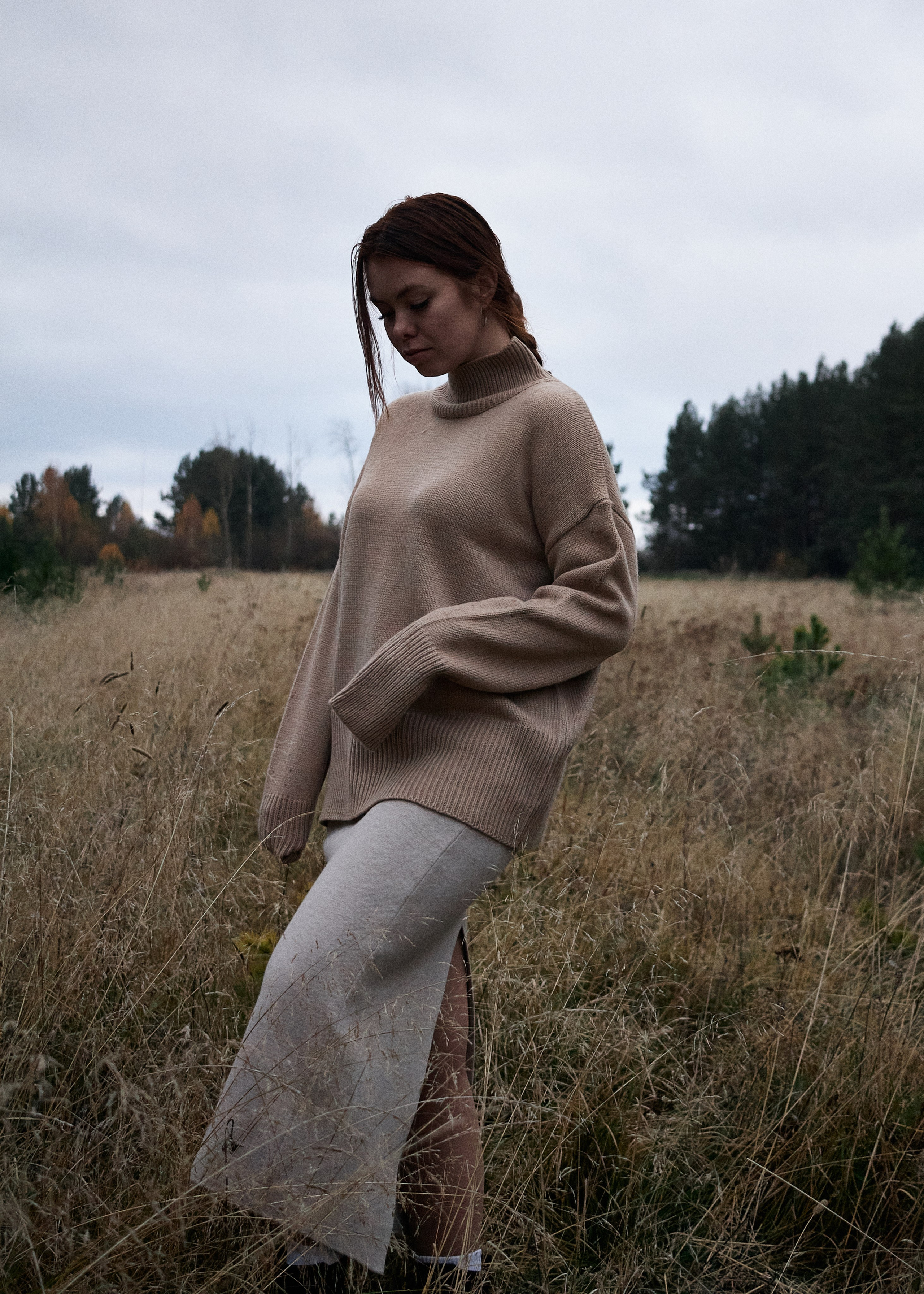 Полина и осенний лес. Фотограф из Первоуральска Роман Заиченко