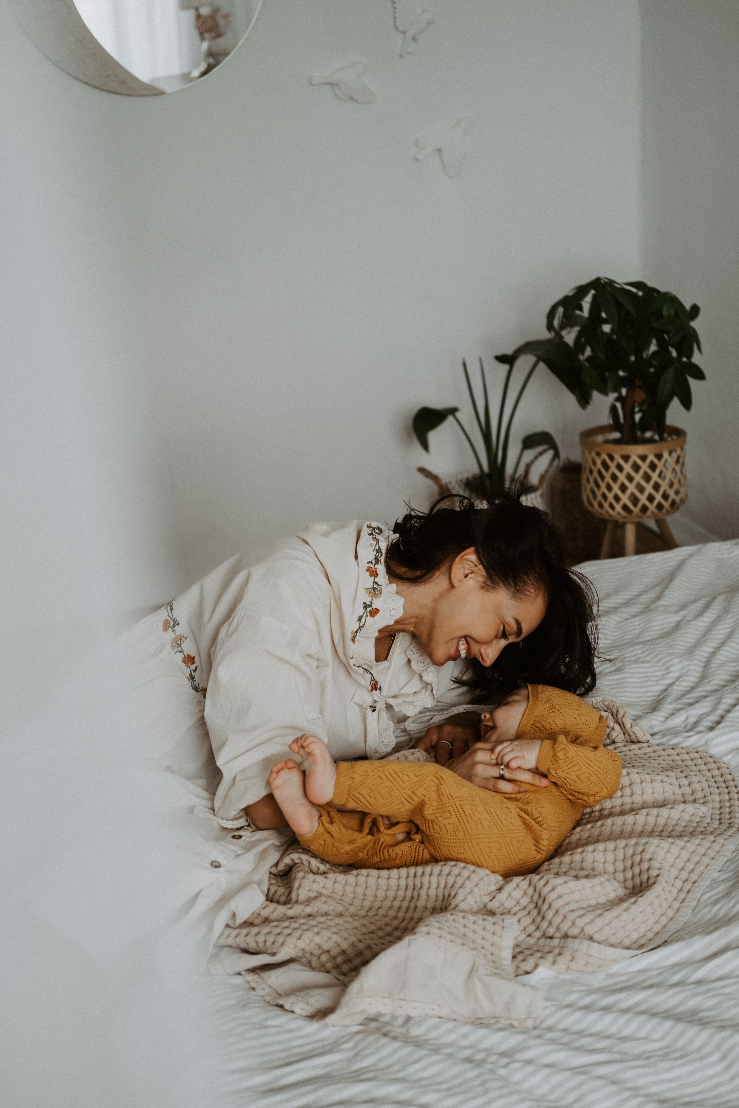 мама и малыш самая милая фотосессия