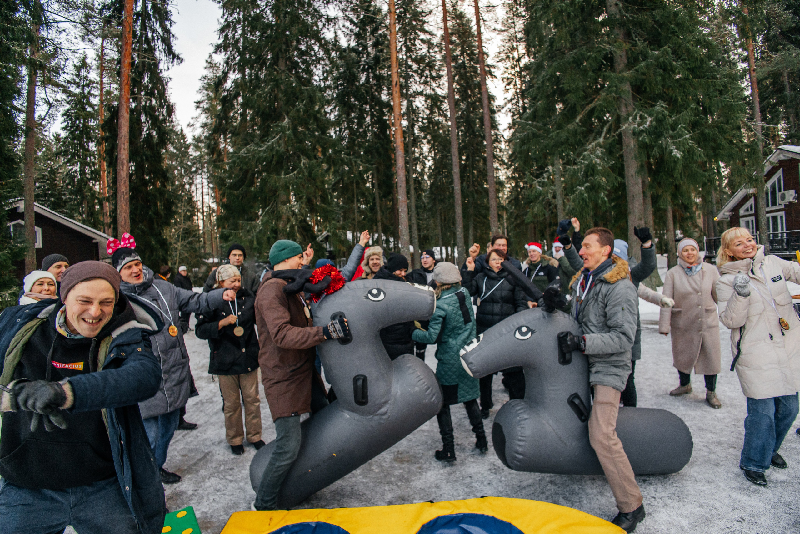 Зимний корпоратив в Царство Королевство. Фотограф в Санкт-Петербурге Виктория Безверхая