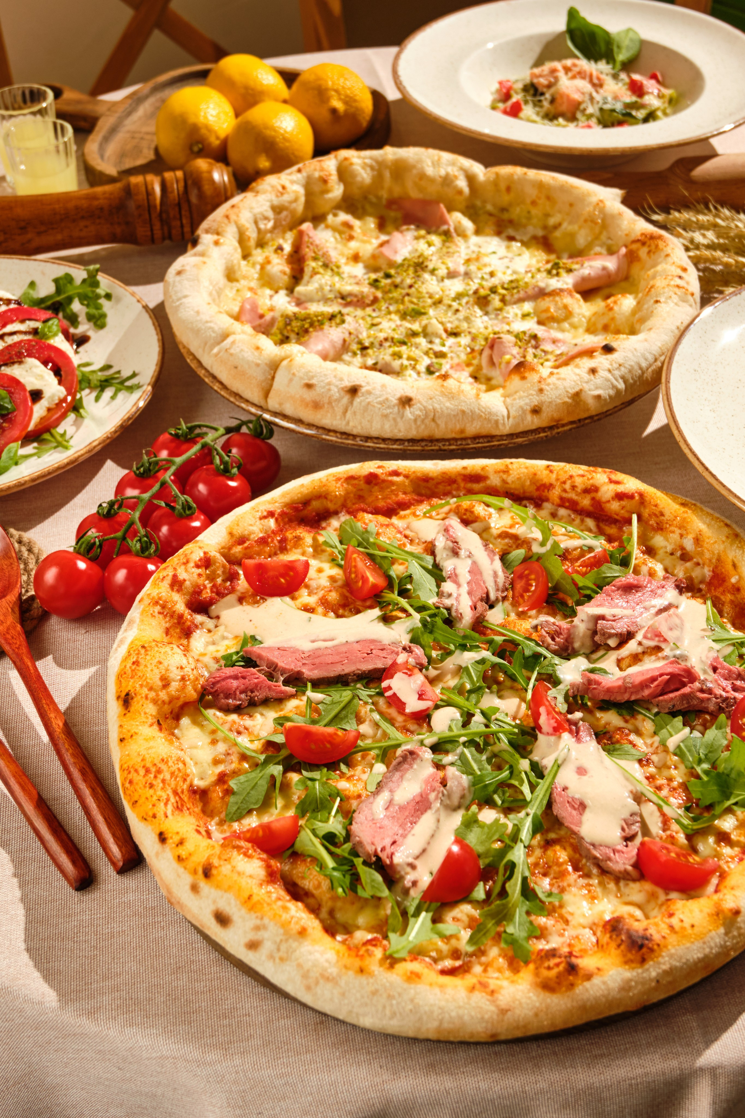 Food Photography of Pizza for Delivery | Photographer for Italian Restaurant Tbilisi. Commercial Photographer Tbilisi | Food & Product Photography | Vitaly Gorbachev