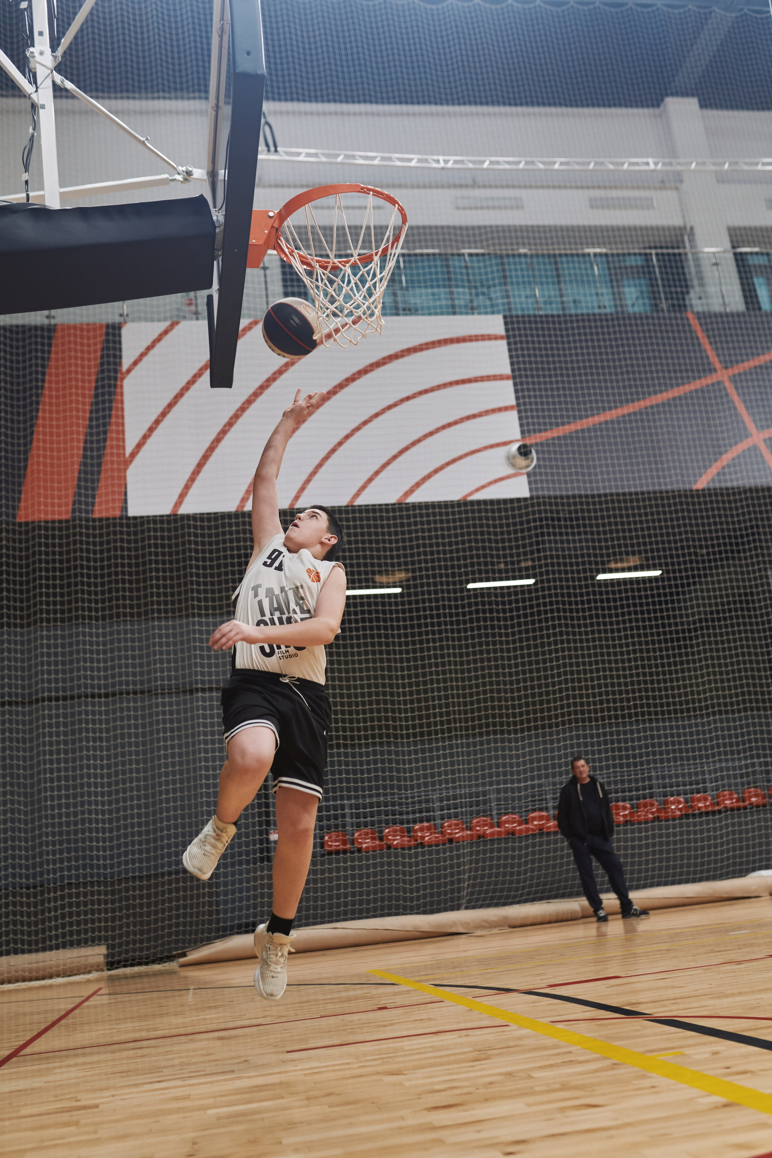 Новогодний баскетбол 2025. Детская лига. Евгений Бреча. Коммерческий и бэкстейдж фотограф в Москве