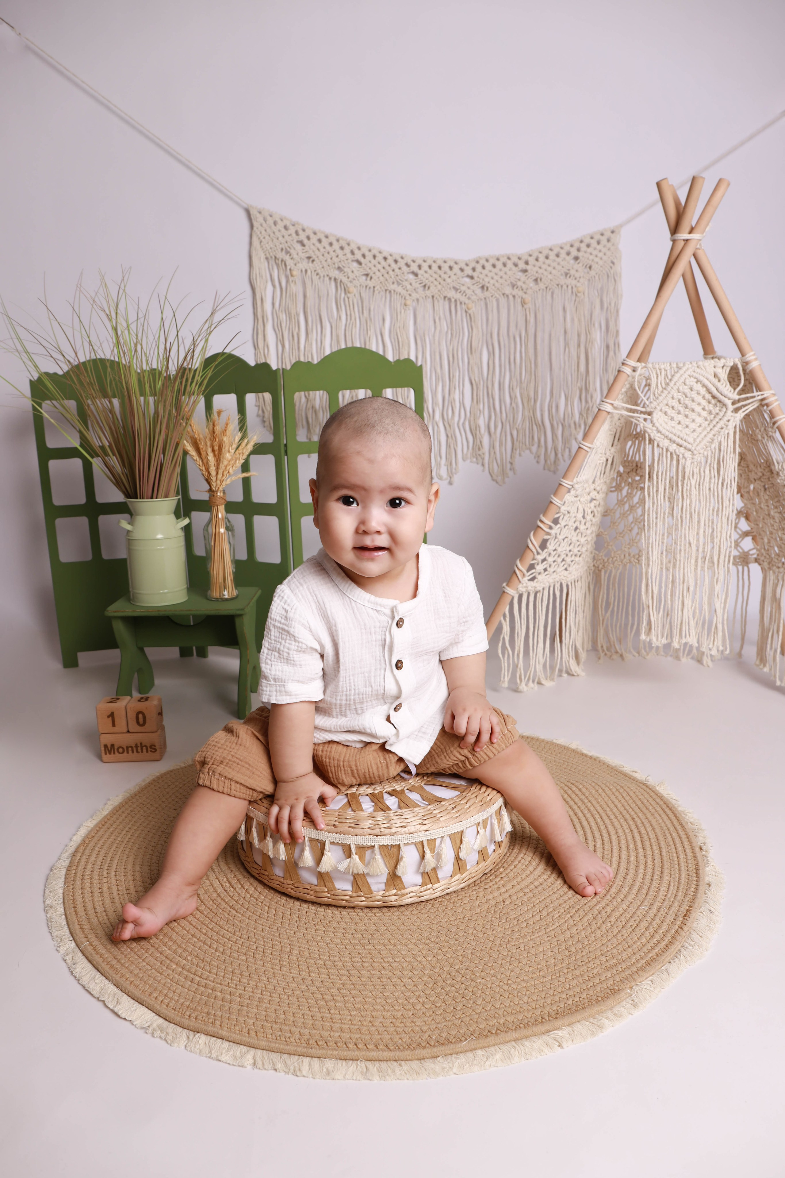 6-9 месяцев. Фотограф беременности, новорожденных и детей до года в Астане