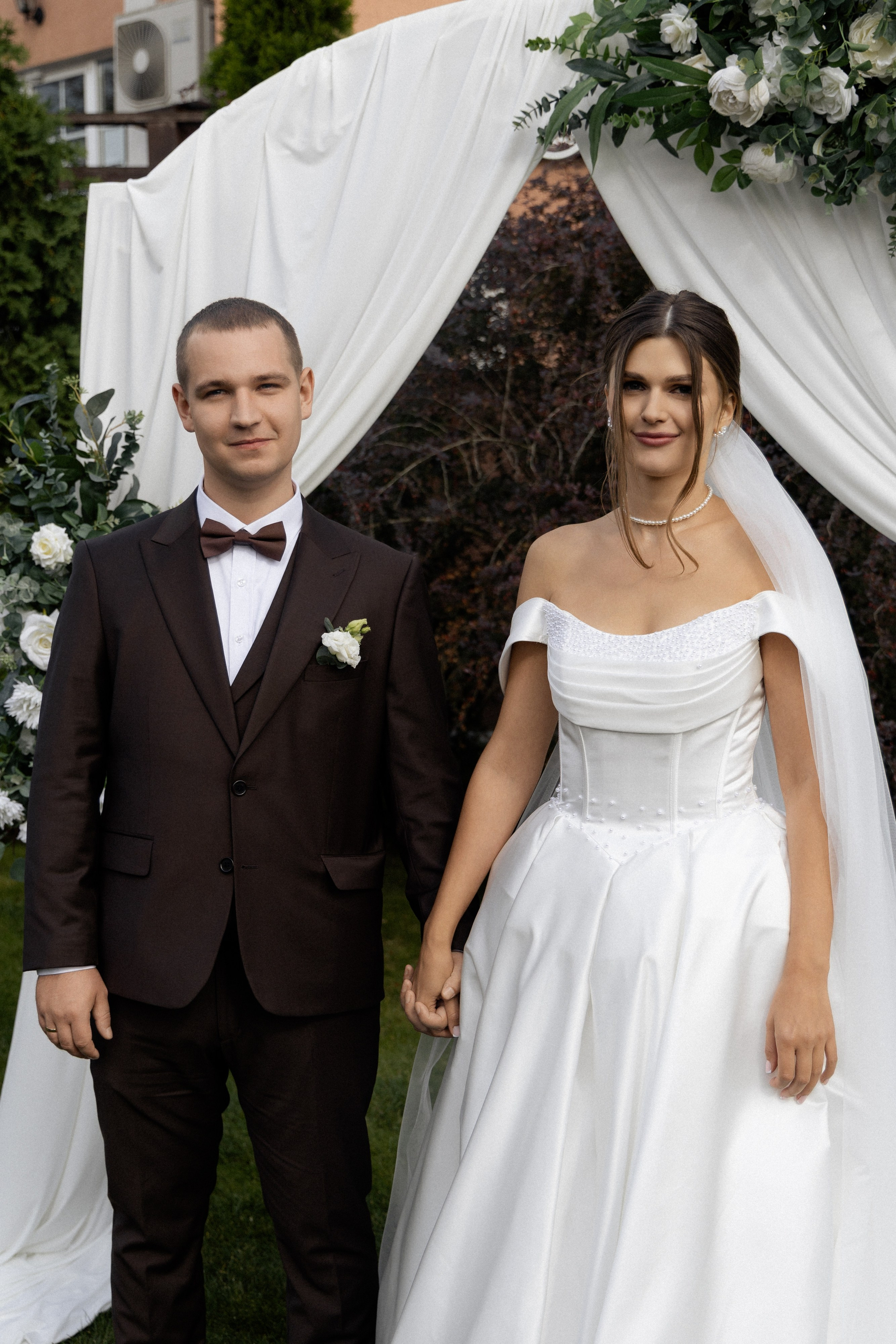 Свадебная фотосессия Анастасии и Игоря в Усадьбе Легенда. Свадебный фотограф в Минске/Беларуси Сергей Спиридонов