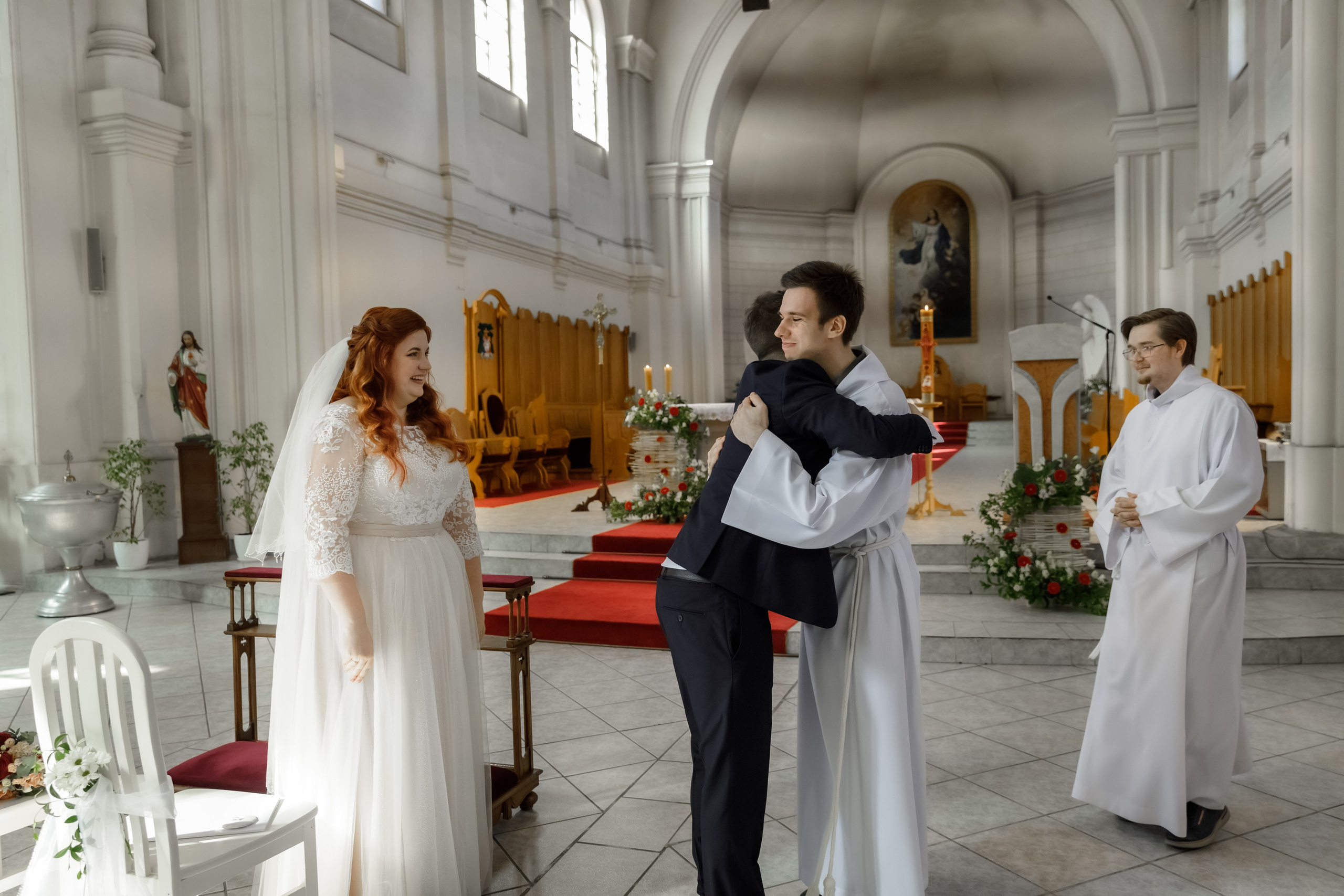 Венчание Католический собор. Свадебный фотограф, крещение, венчание СПБ, Белгород Анна Коршунова