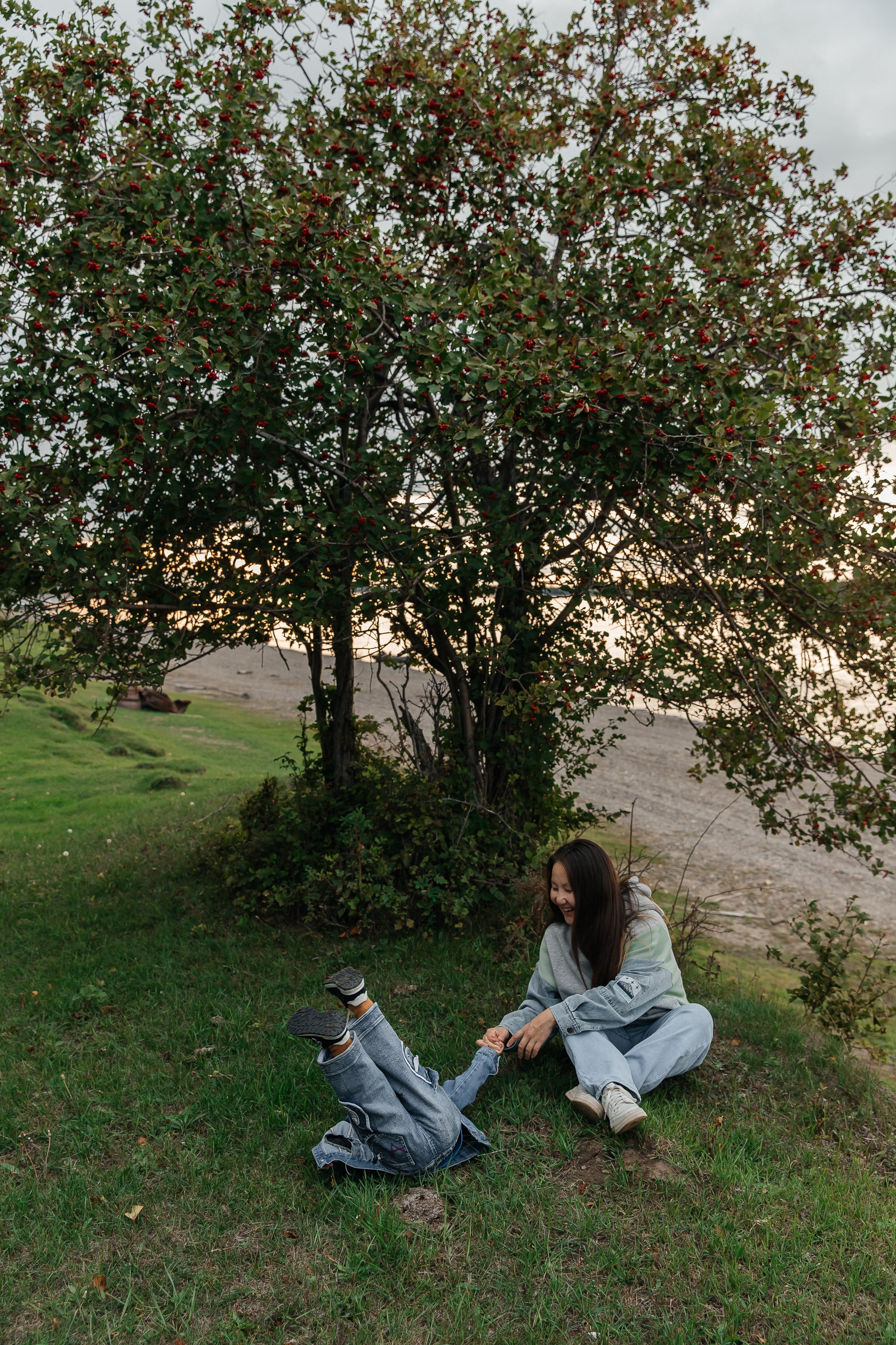Лера и сын. Воронистая Анастасия. Фотограф Якутия, Томпонский район
