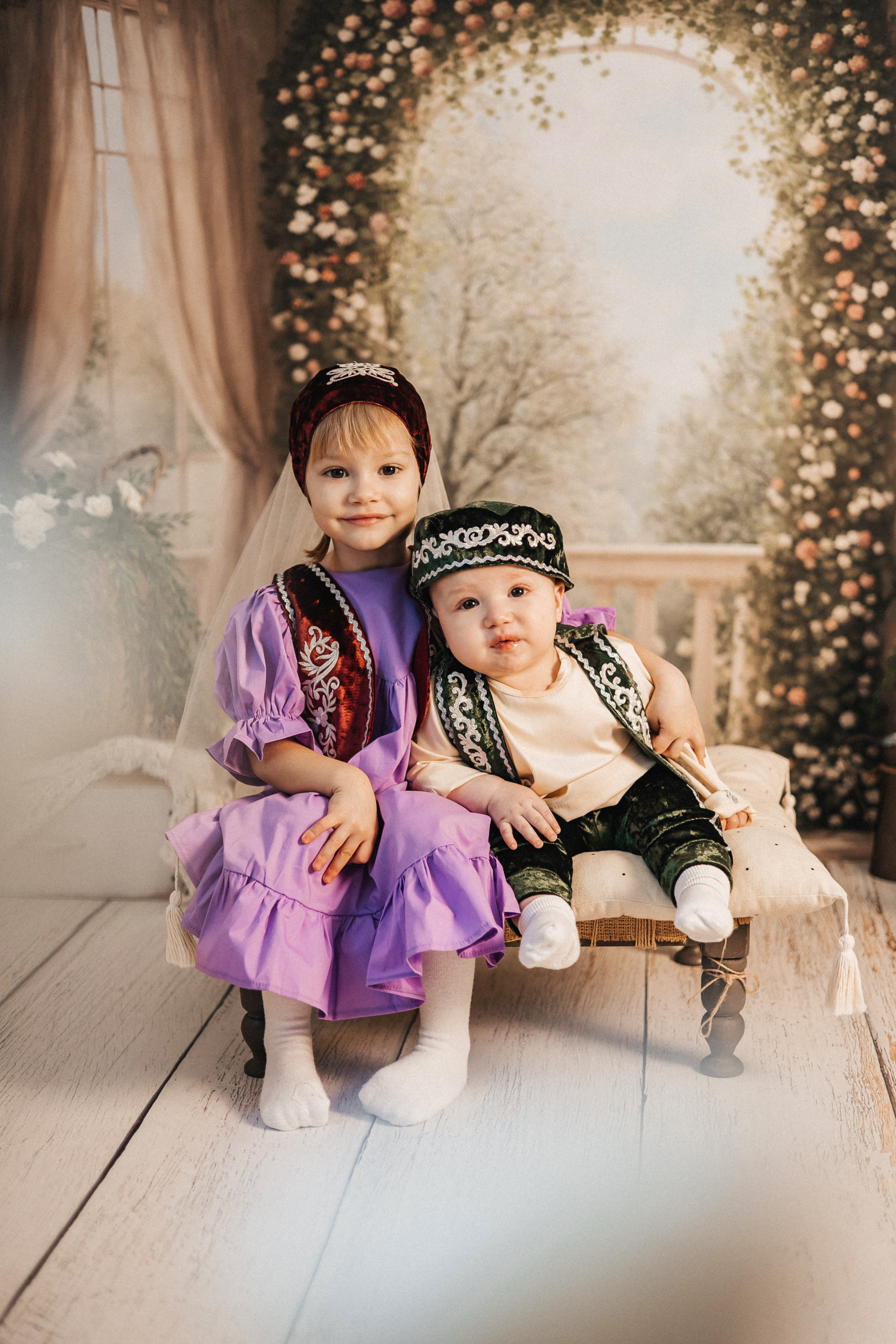 Красота костюма «татарский». Фотограф новорождённых Екатерина Боброва. Ульяновск