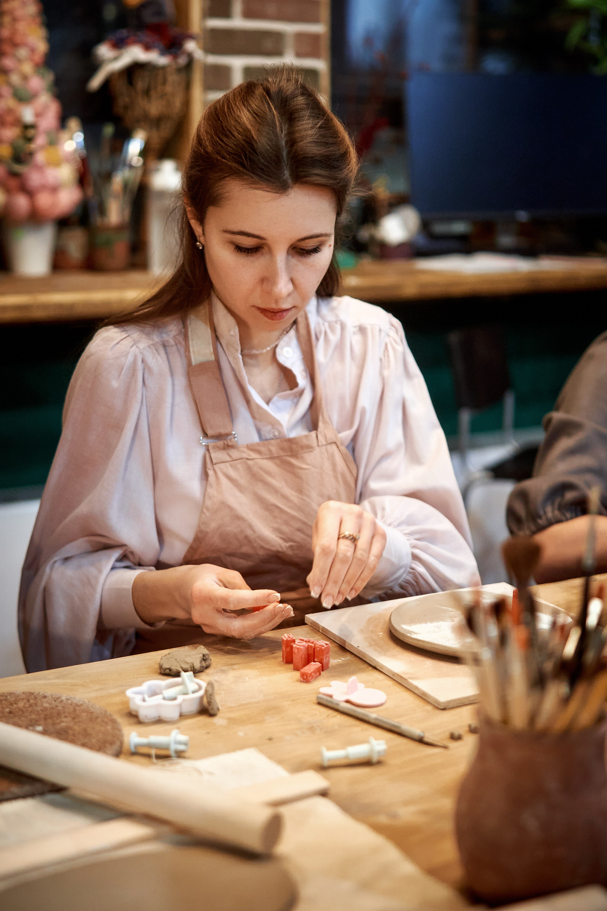 Мероприятие в гончарной мастерской. Фотограф в Москве Алина Алексеева