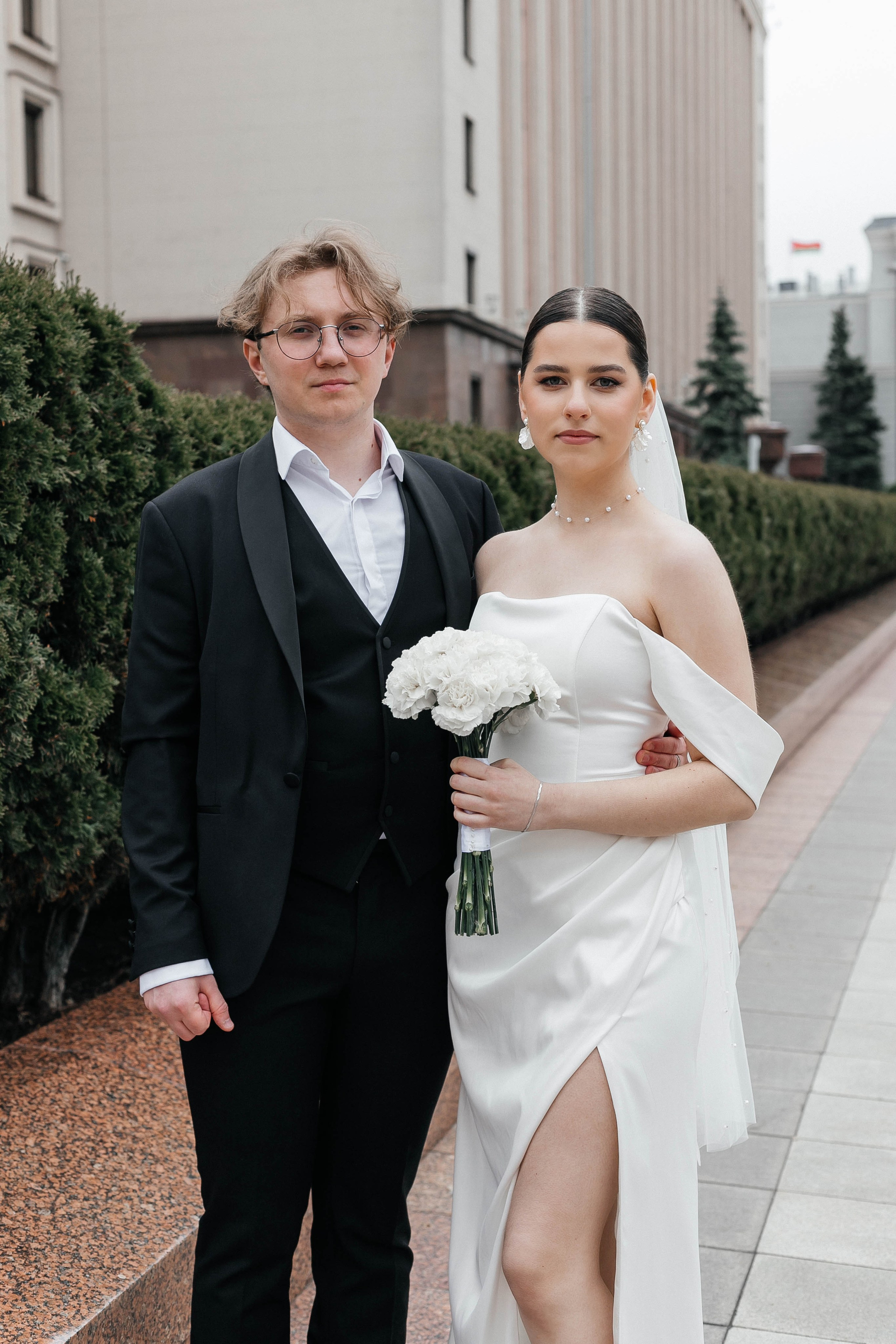 Свадебная прогулка в городе. Фотограф в Минске Ира Сюбарева