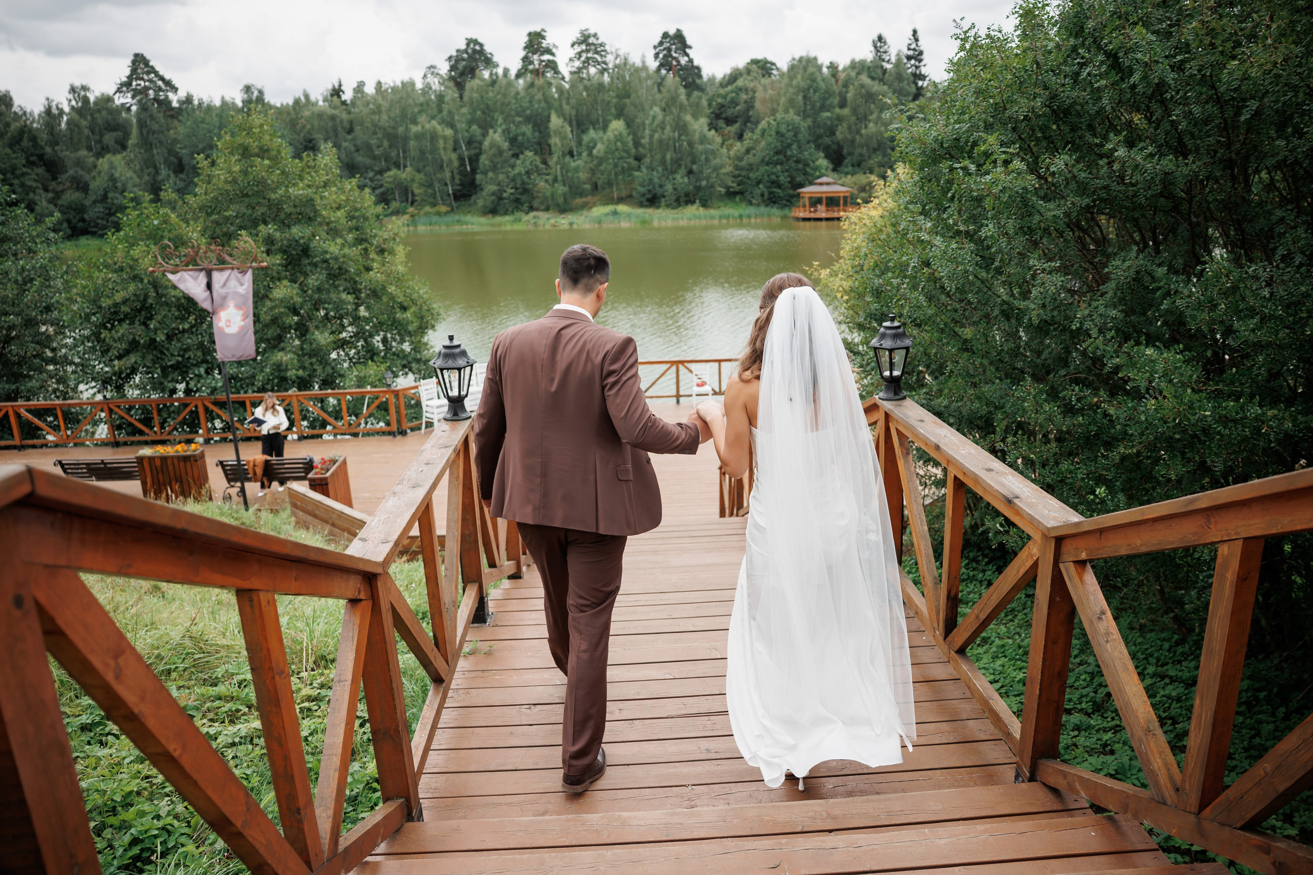 Гребнево: выездная церемония, прогулка и небольшой банкет. Свадебный и репортажный фотограф (Москва, Королев и другие)