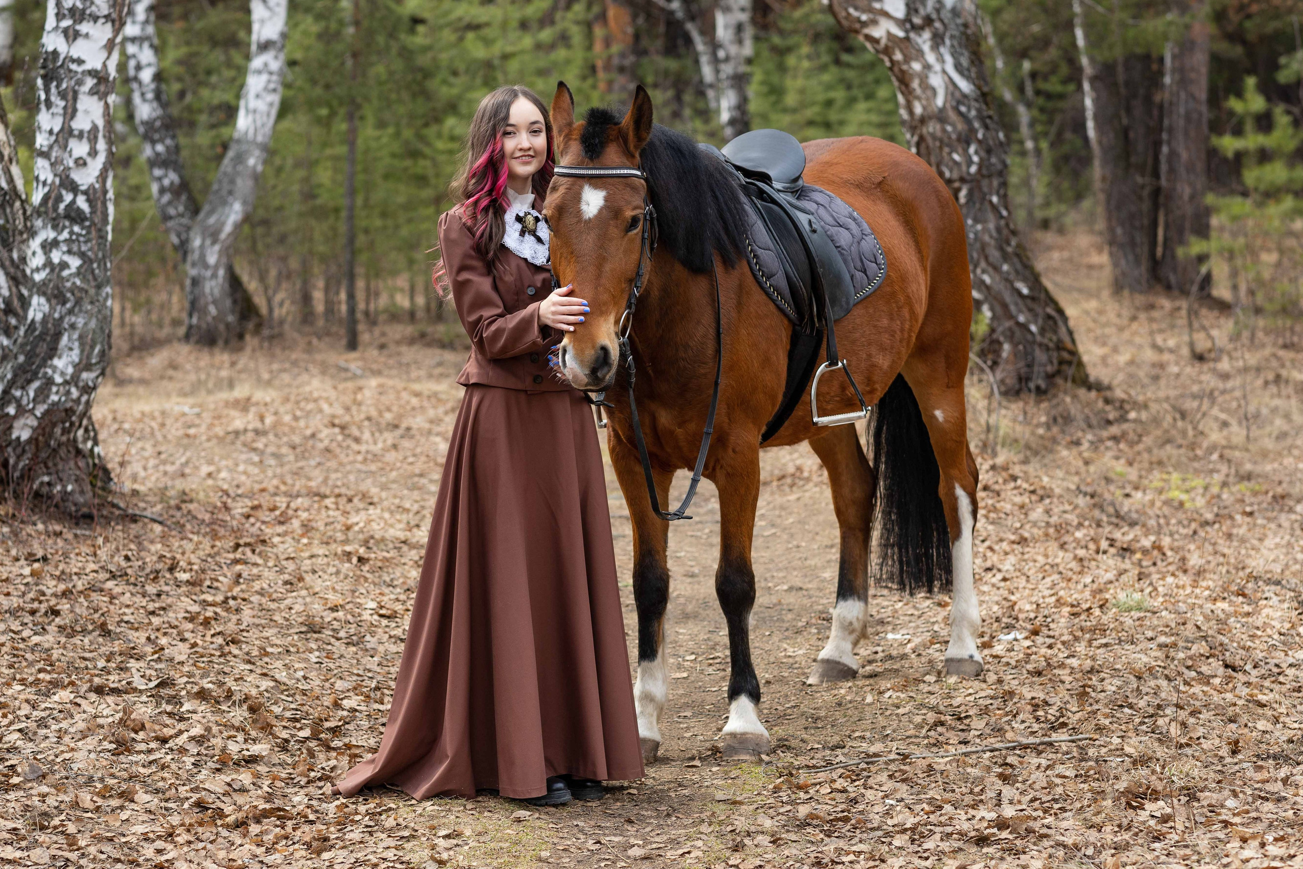 Костюмированная фотосессия с лошадью в Екатеринбурге. Фотограф Ерохина Светлана — фотосессии в Екатеринбурге