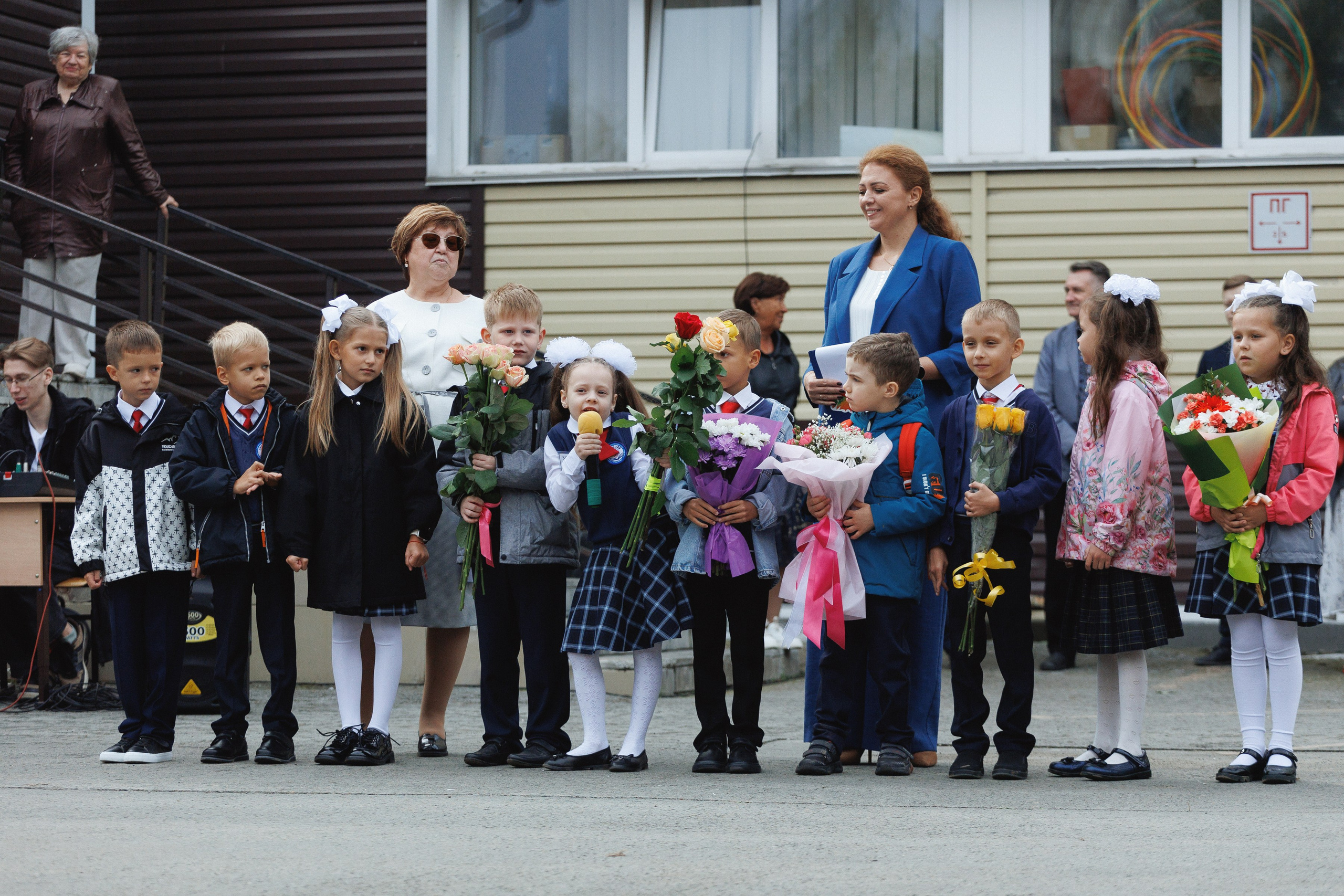 1 сентября лицей № 28. Фотомастерская Воробьевых