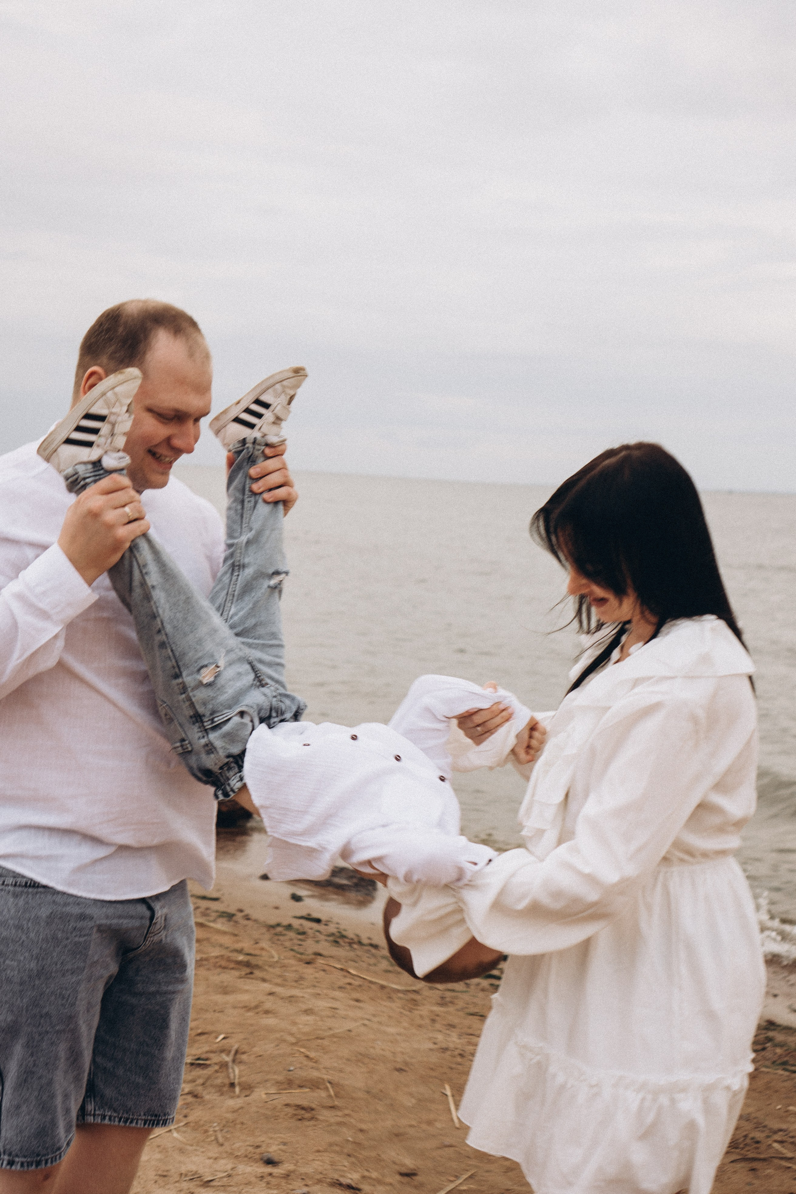 Семейная история на берегу залива. Профессиональный фотограф, Санкт-Петербург — Виктория Богомолова