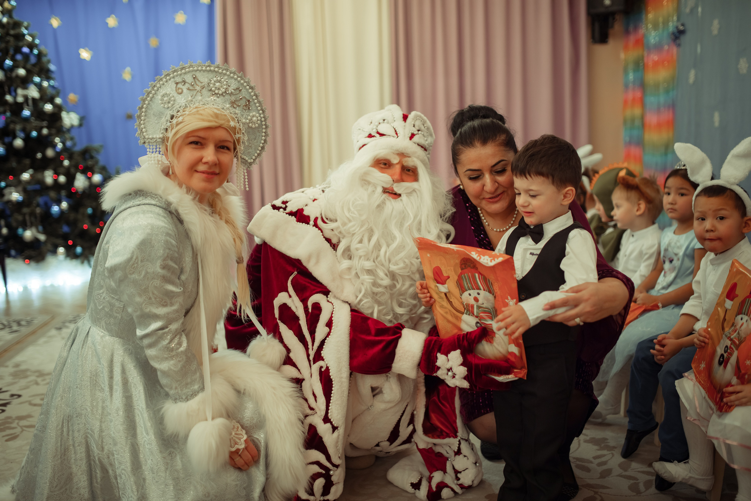 Новогодний утренник в детском саду. Семейный и детский фотограф в Москве Дорогова Екатерина