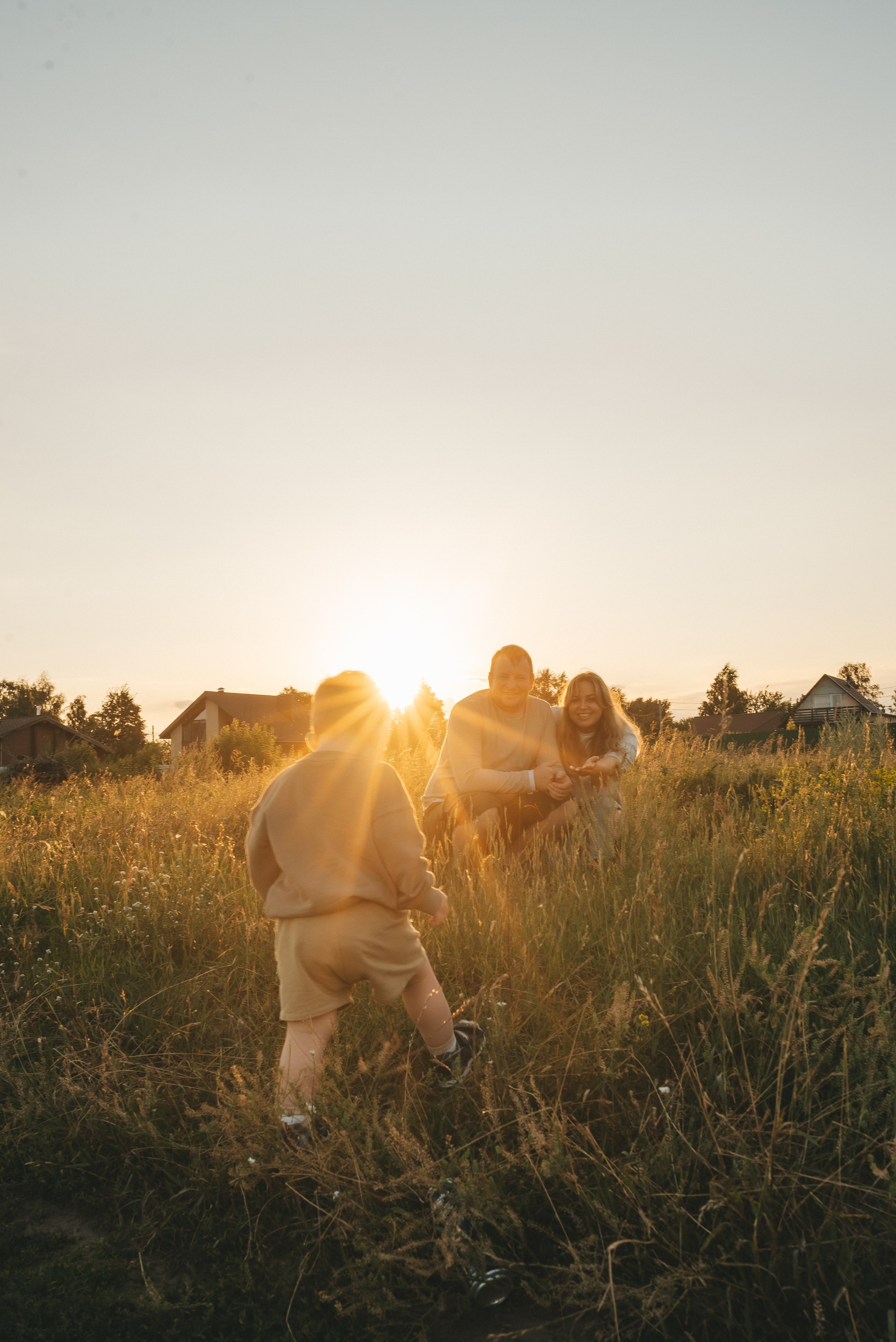 Маша Андрей Женя. Семейная фотосессия в Новосибирске от фотографа Ольги Коваль