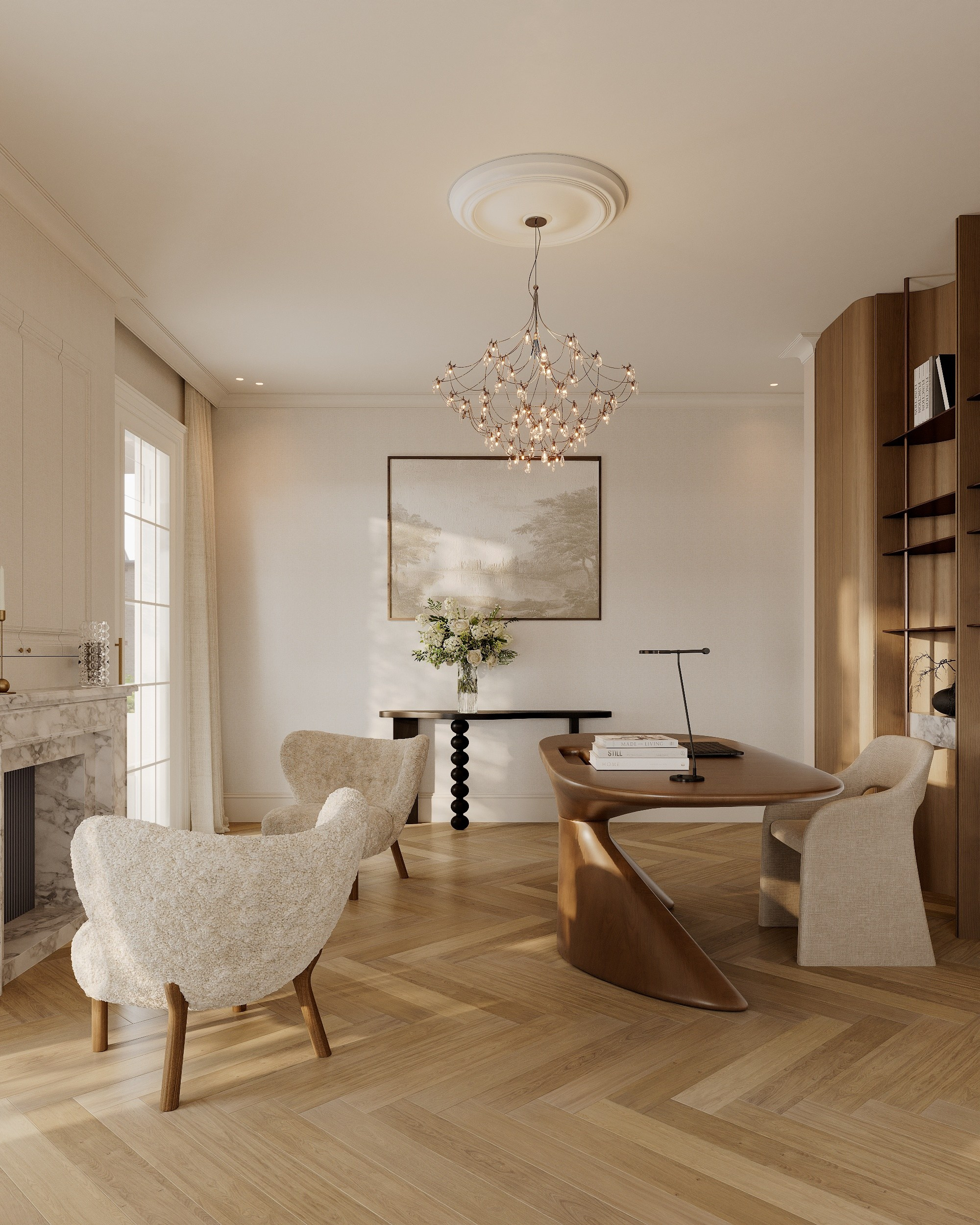 Personal office / Amsterdam. Solovets visualization