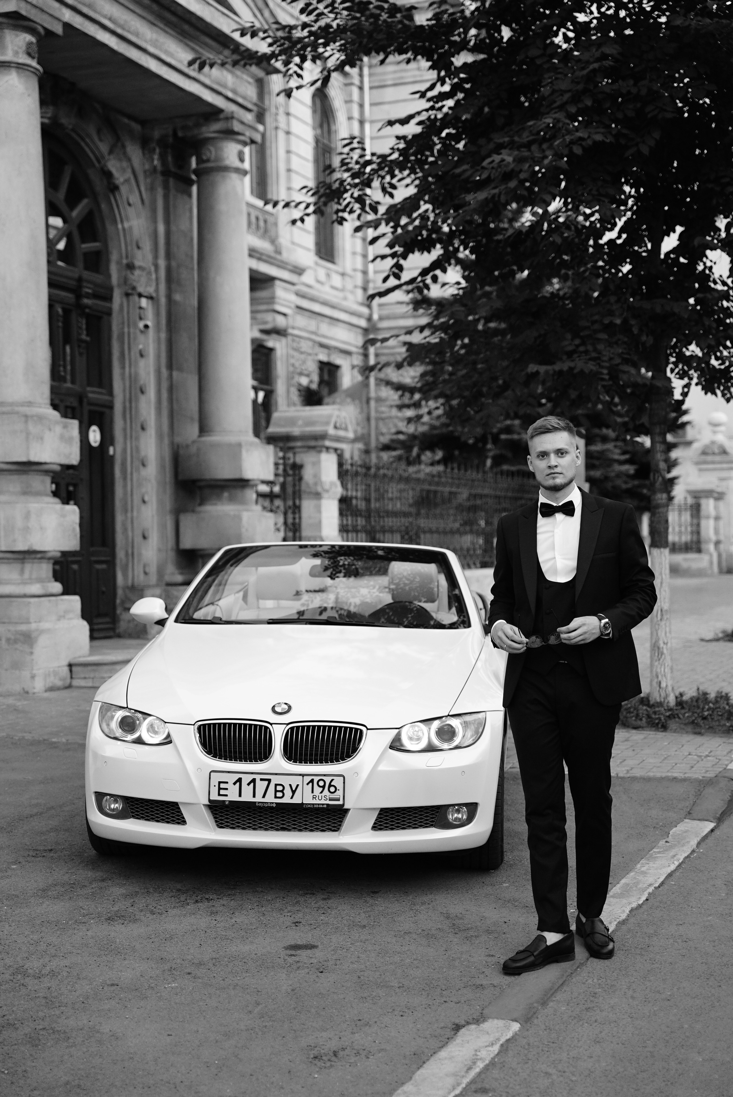 Никита и Галина чб. Свадебный фотограф в Самаре Анна Ковалева