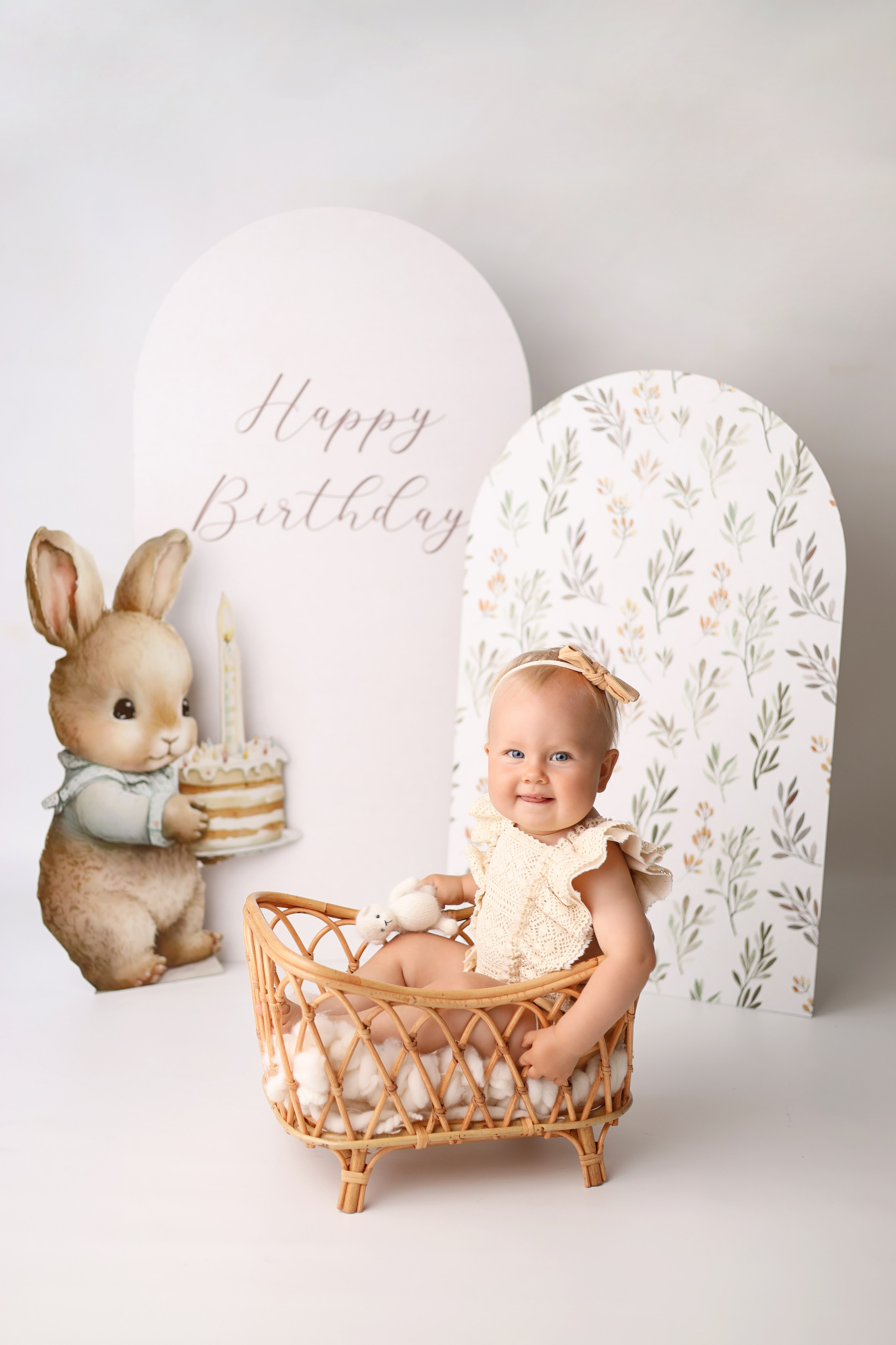 Детская фотосессия на 1 годик для Киры. Фотограф новорожденных Москва. Ньюборн фотограф Москва