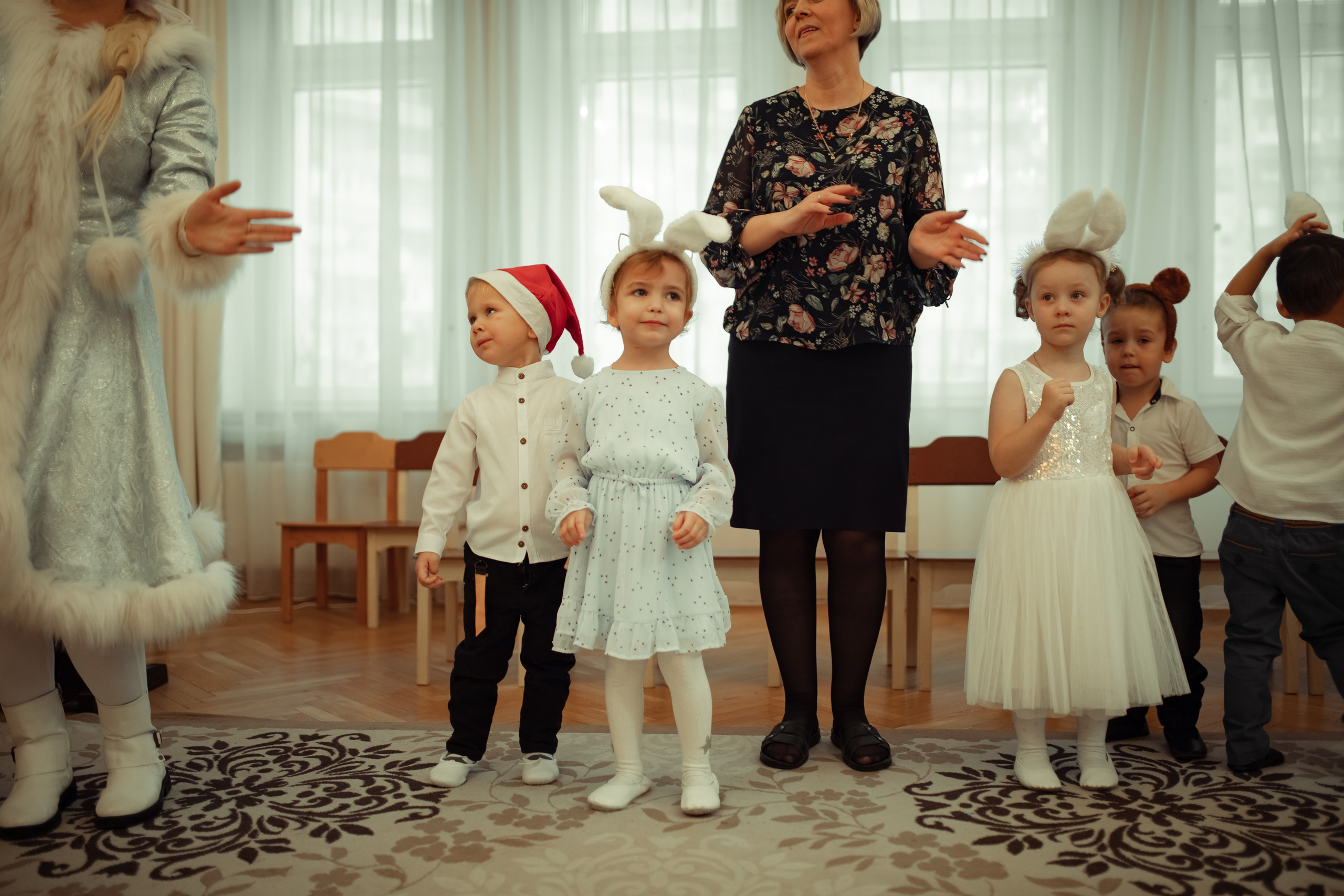 Новогодний утренник в детском саду. Семейный и детский фотограф в Москве Дорогова Екатерина