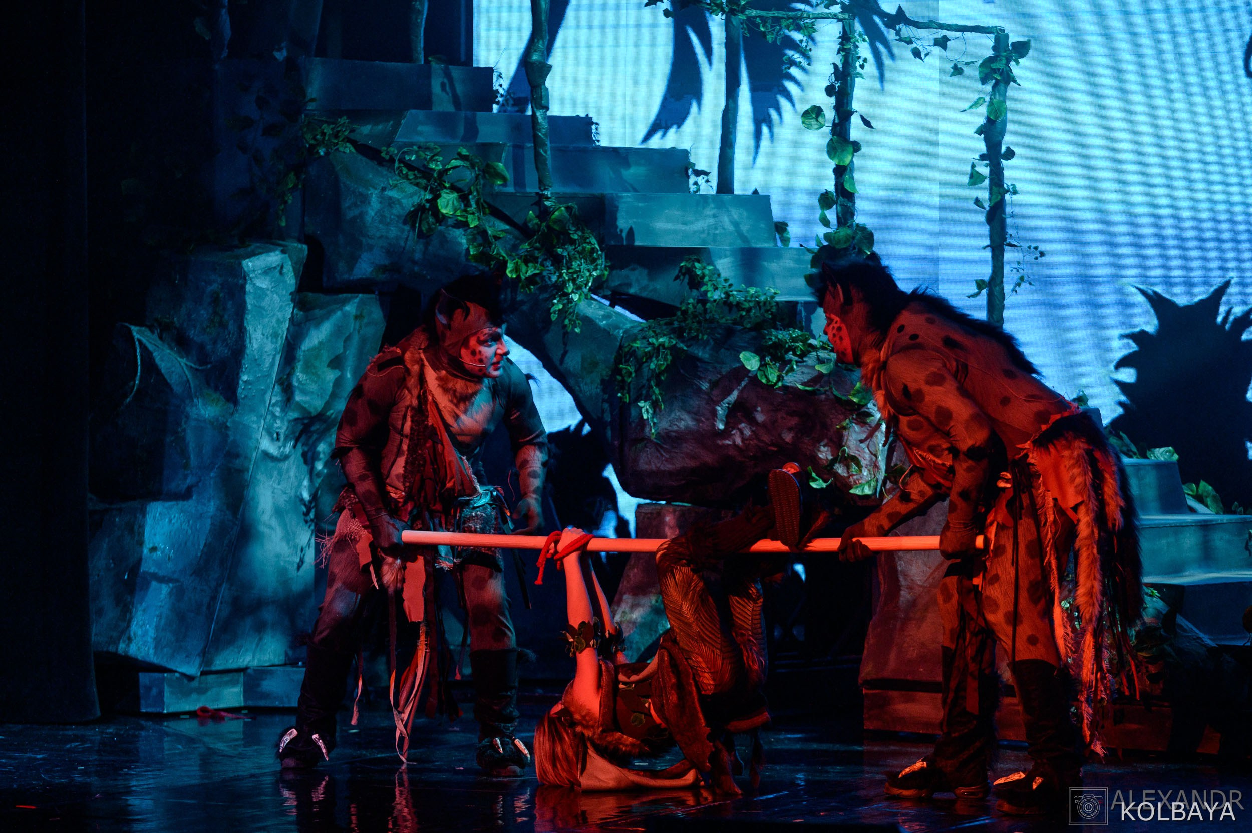 Мюзикл «Маугли». Концертный и театральный репортажный фотограф в Москве Александр Колбая