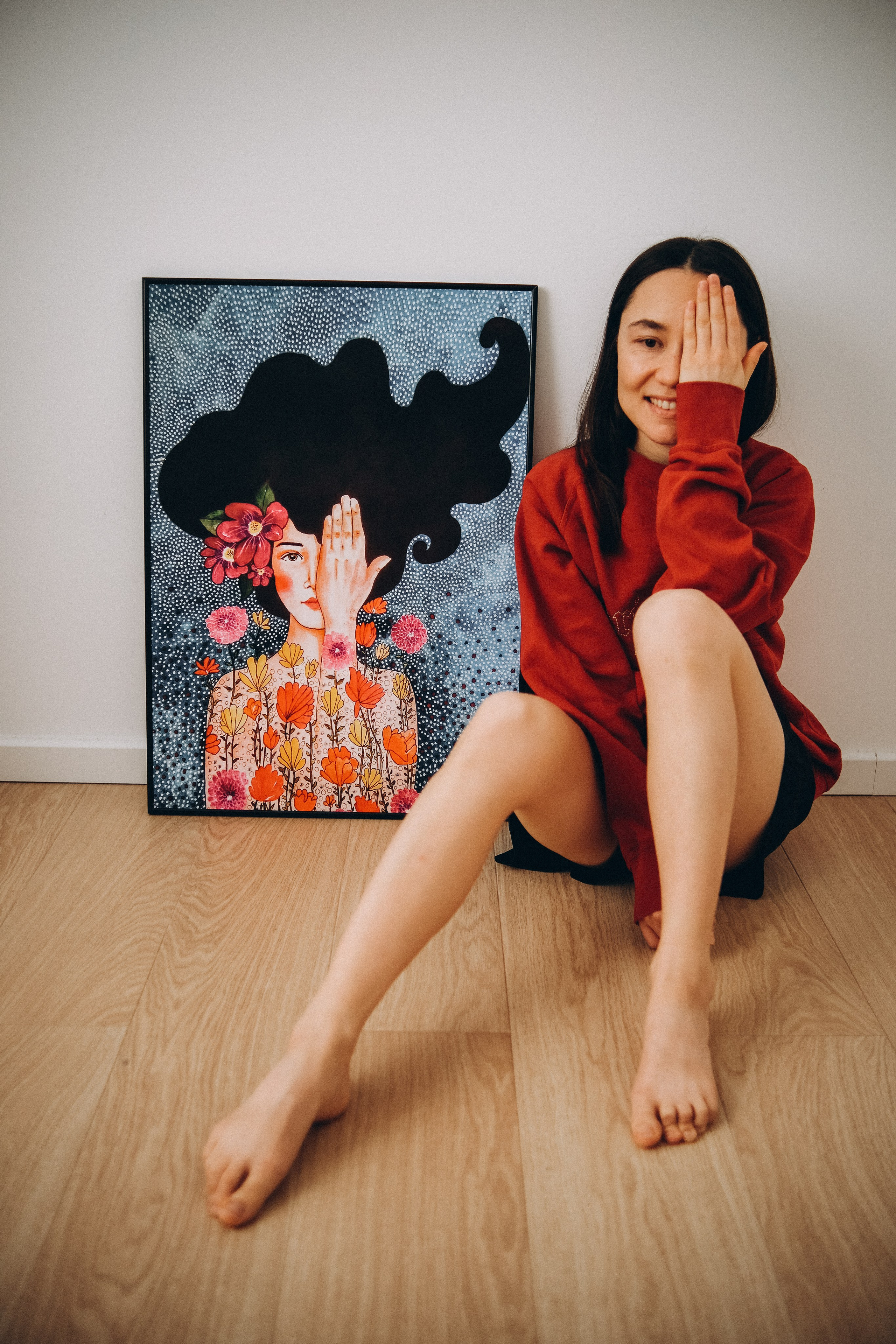 У Ирины дома. Семейный детский ньюборн фотограф в Москве Марта Петрова