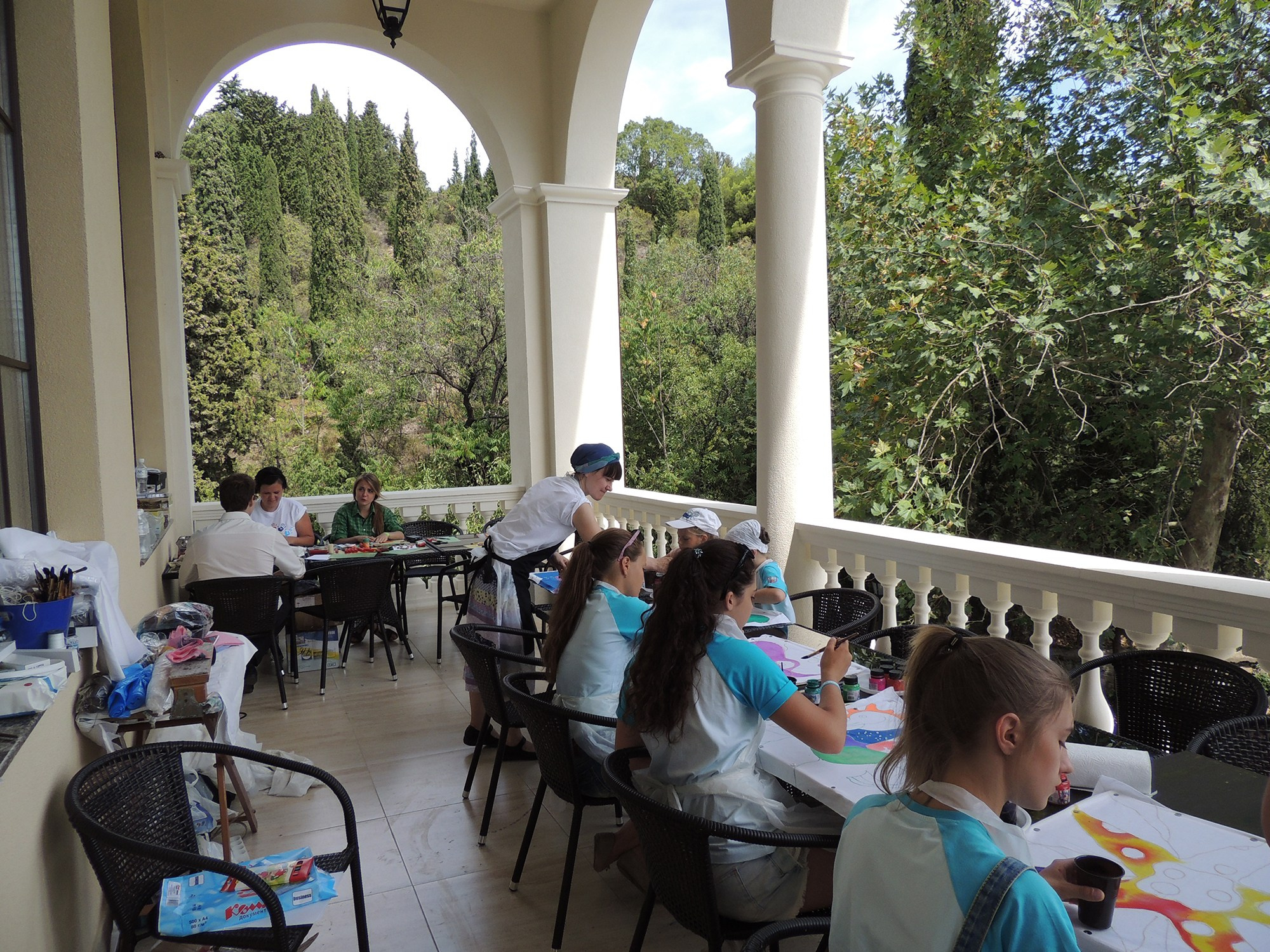 2015 г. «Артек» (Республика Крым). Ефремова Ольга. Художник