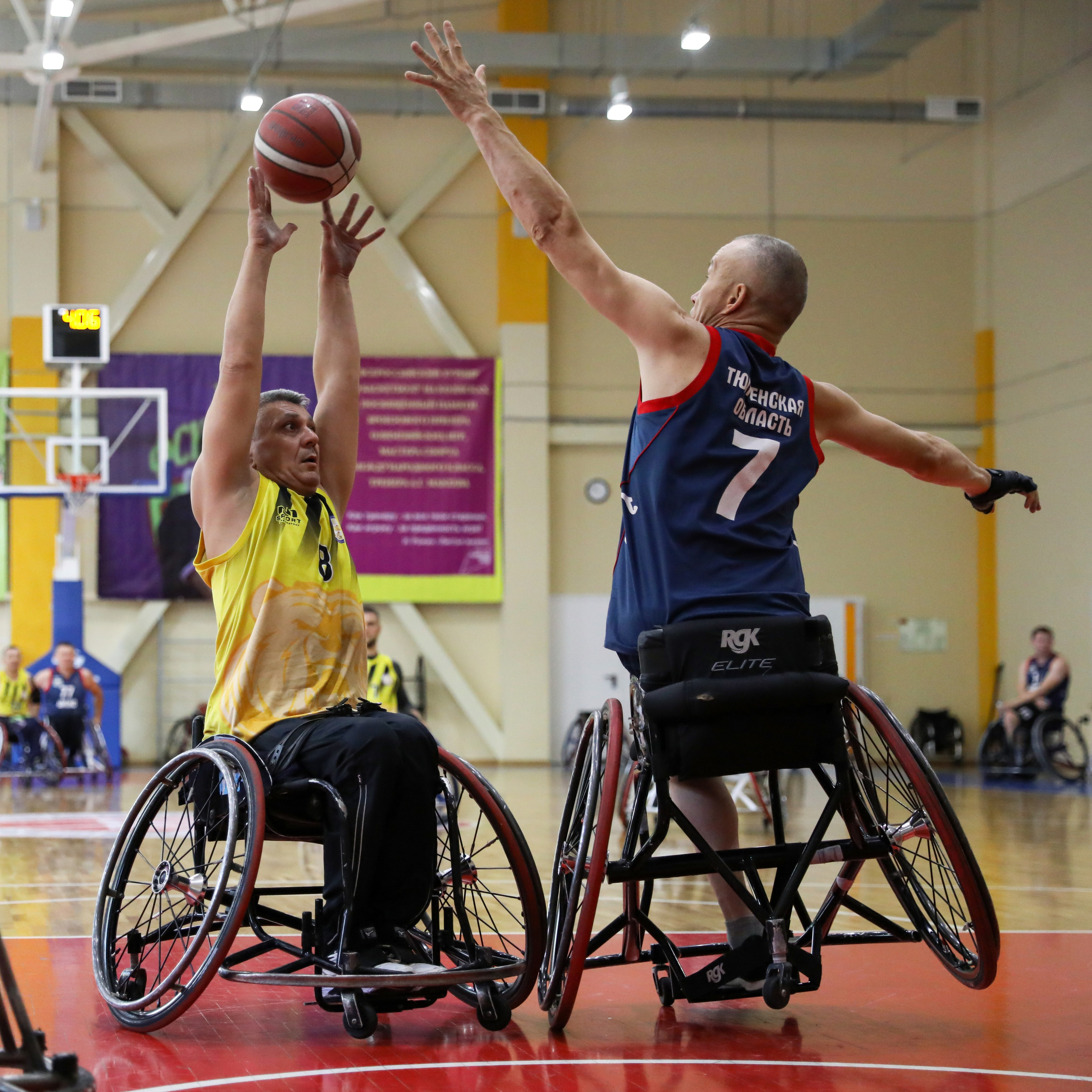 Баскетбол на колясках. Спортивный фотограф в Санкт-Петербурге Наталья Ксенофонтова