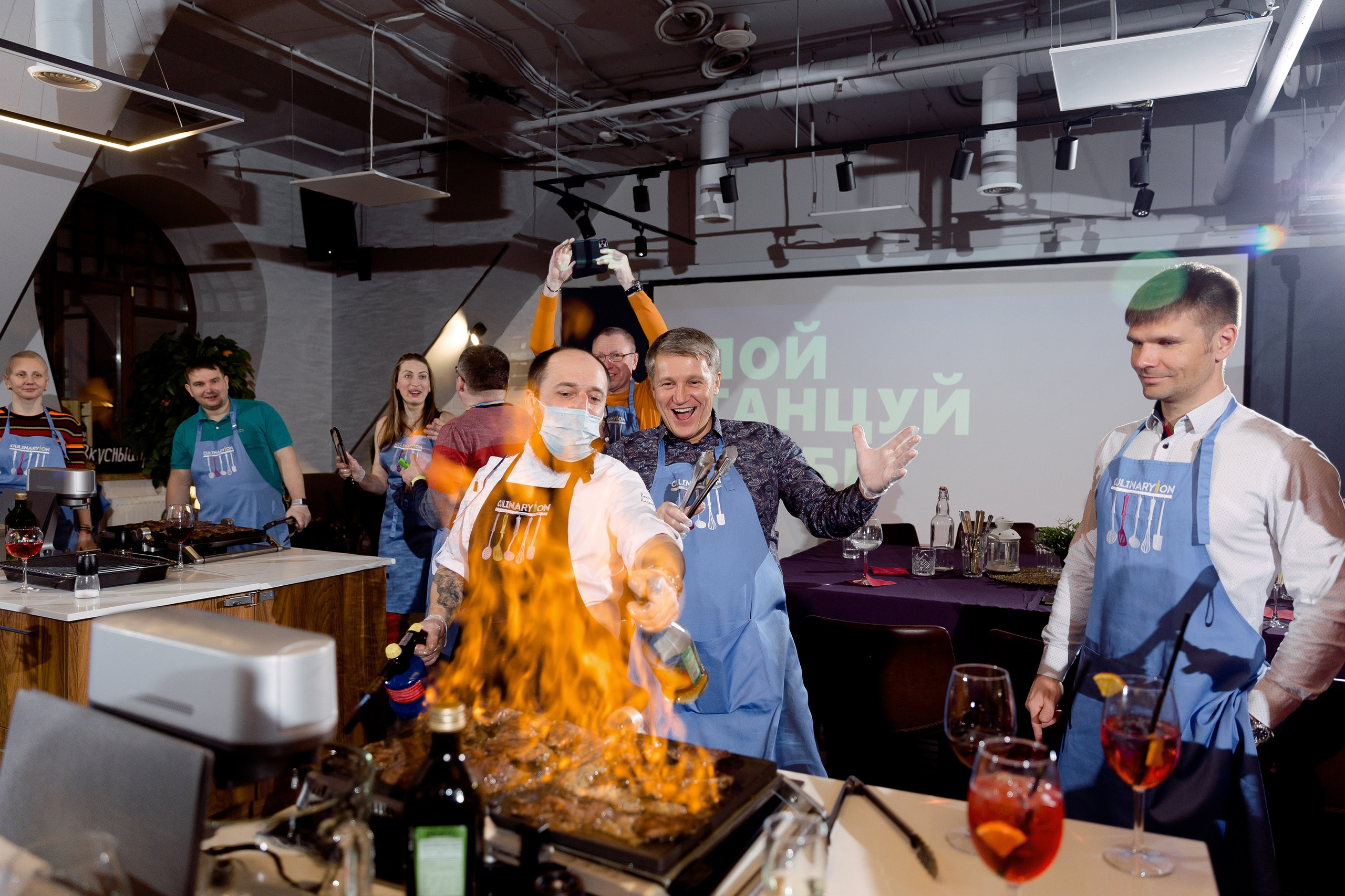 Кулинарная студия. Репортаж. Свадебный фотограф в Санкт-Петербурге Павел Резниченко