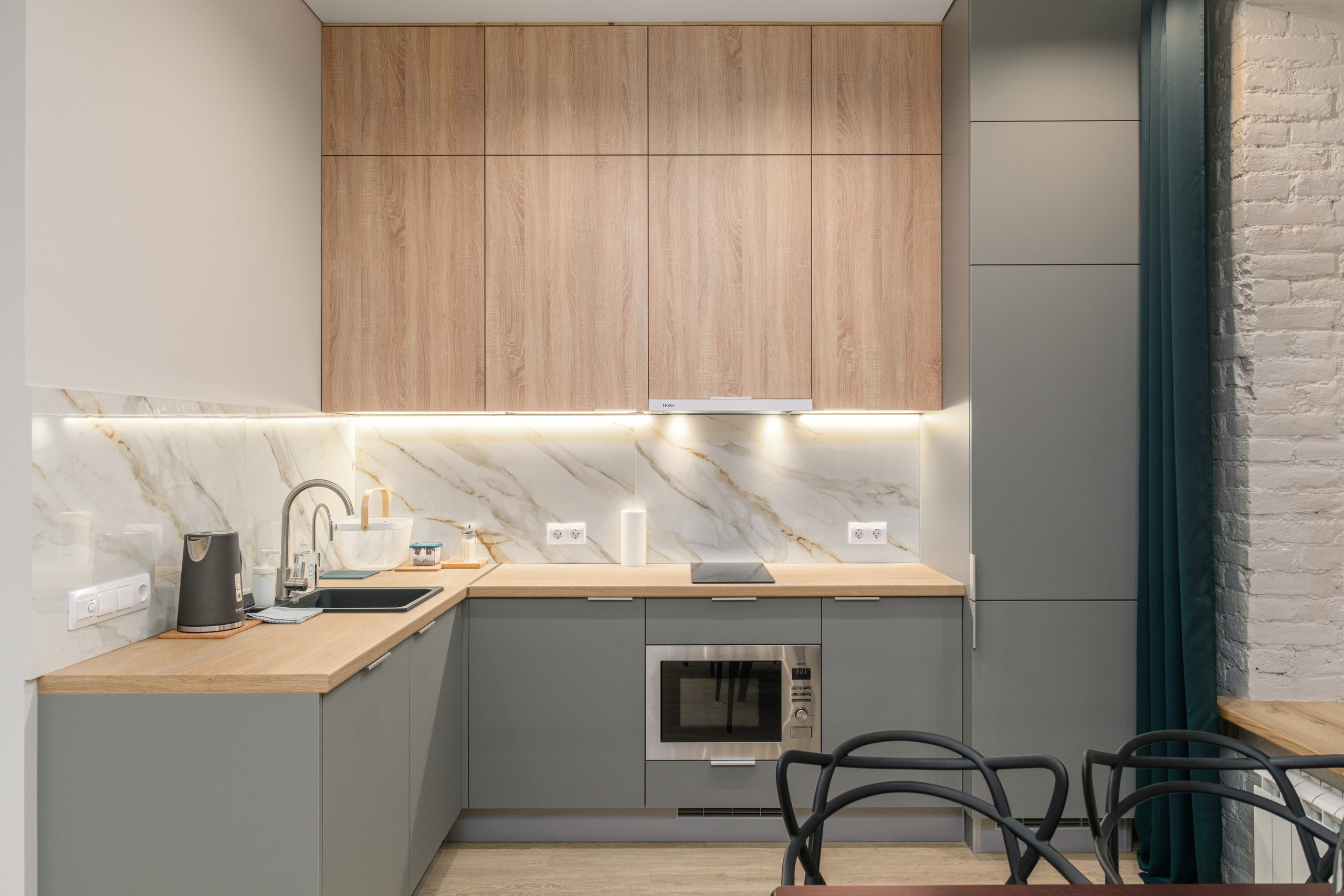 Просторная студия в центре