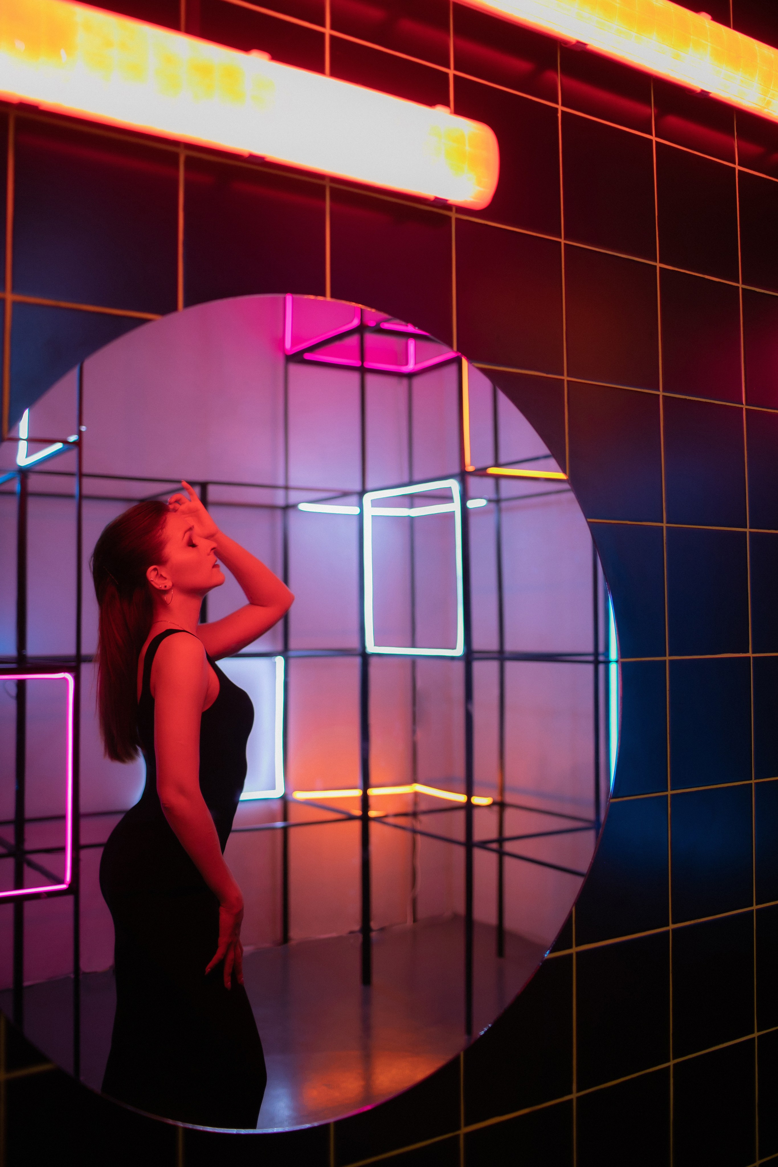 В Неоне. Семейный фотограф в Москве